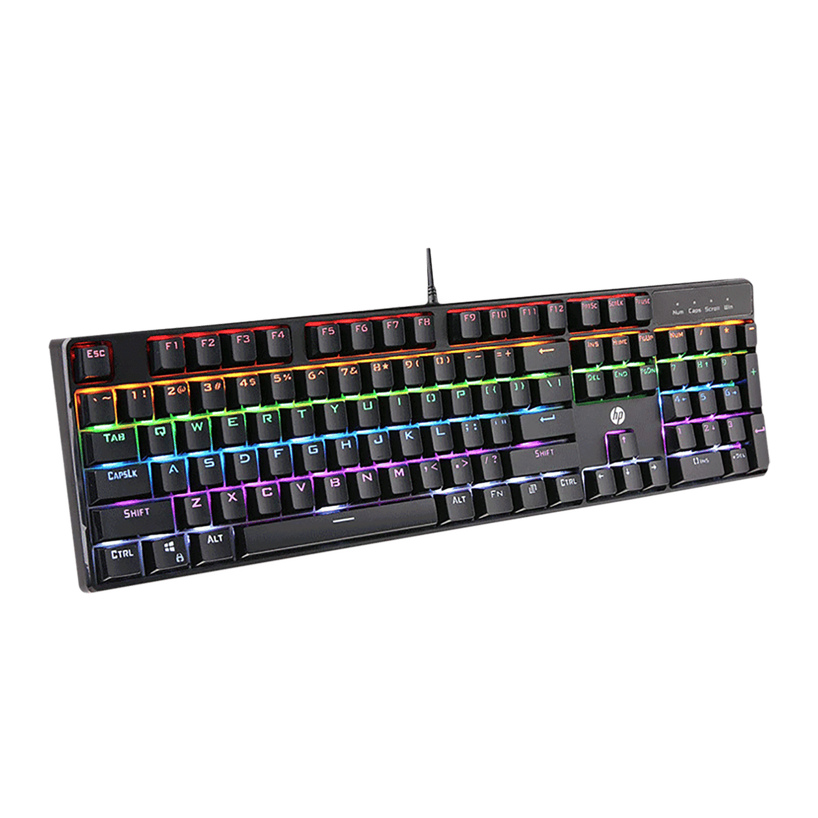 HP GK320 Wired Gaming Keyboard with Backlit Keys (Windows Lock Key, Black)_6