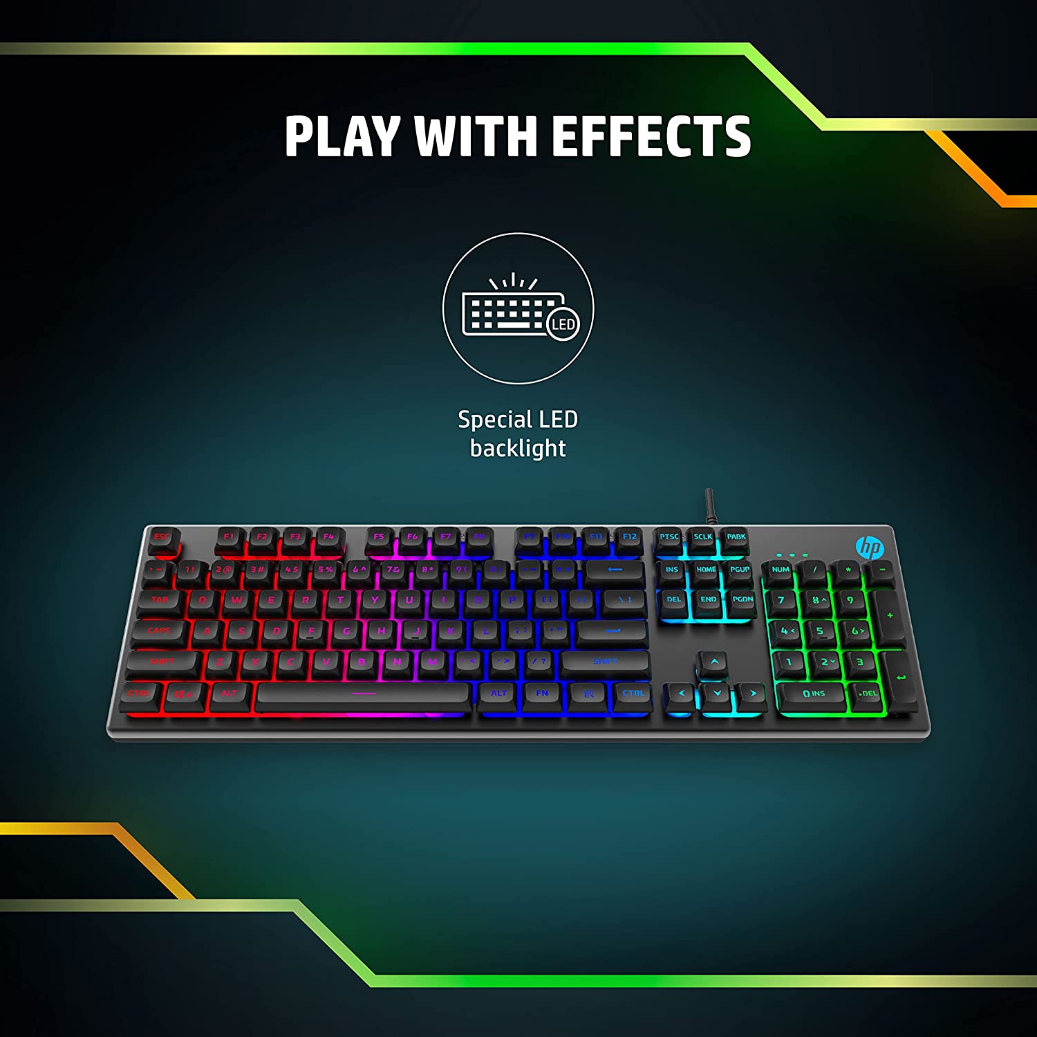 HP K500F Wired Gaming Keyboard with Backlit Keys (Anti Ghosting Keys, Black) HP K500F Wired Gaming Keyboard with Backlit Keys (Anti Ghosting Keys, Black)_8