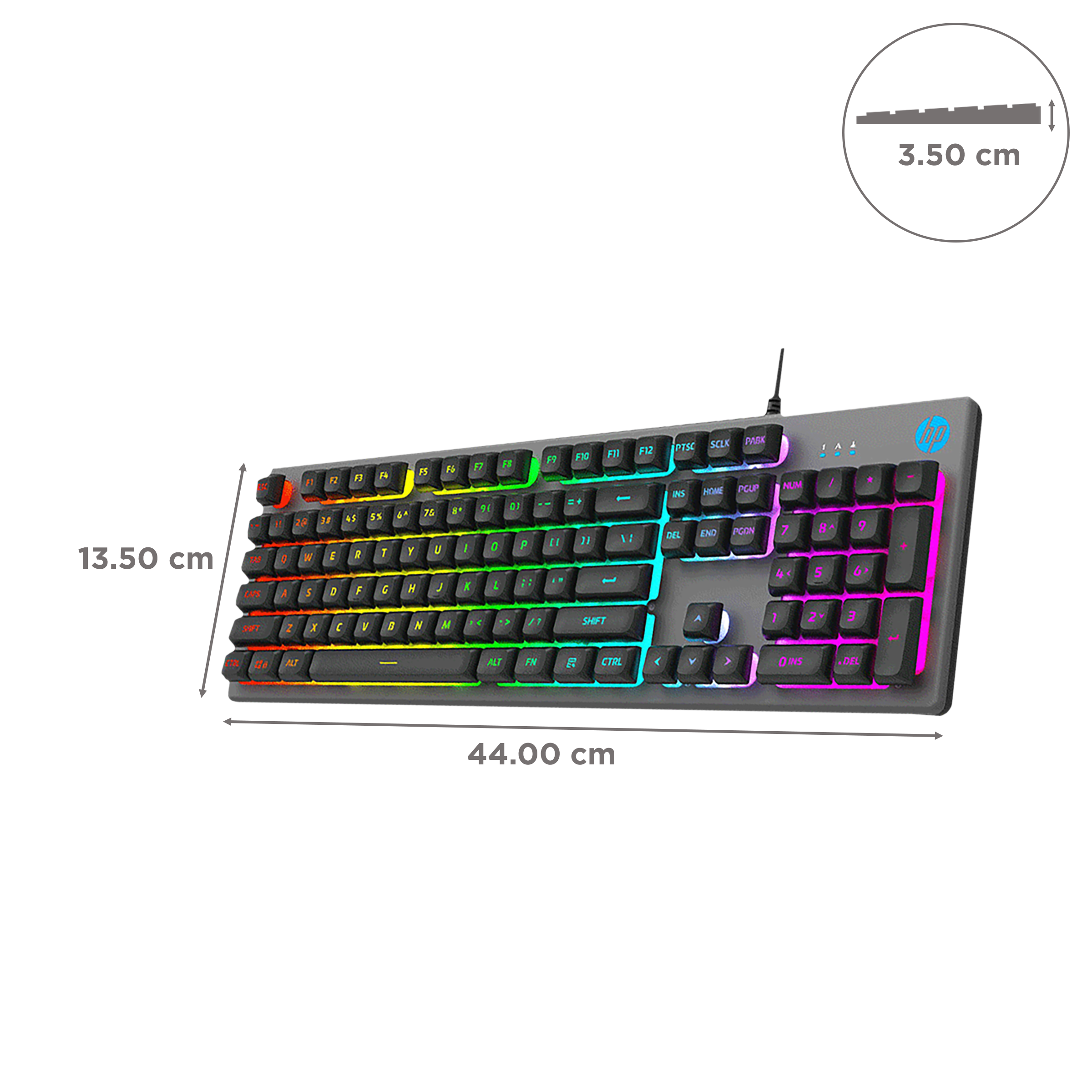 HP K500F Wired Gaming Keyboard with Backlit Keys (Anti Ghosting Keys, Black) HP K500F Wired Gaming Keyboard with Backlit Keys (Anti Ghosting Keys, Black)_3