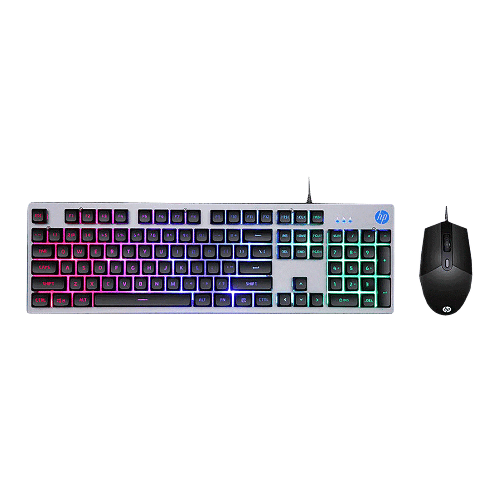 HP KM300F Wired Keyboard & Mouse Combo (Dual Mode Switch Button, Black)_1