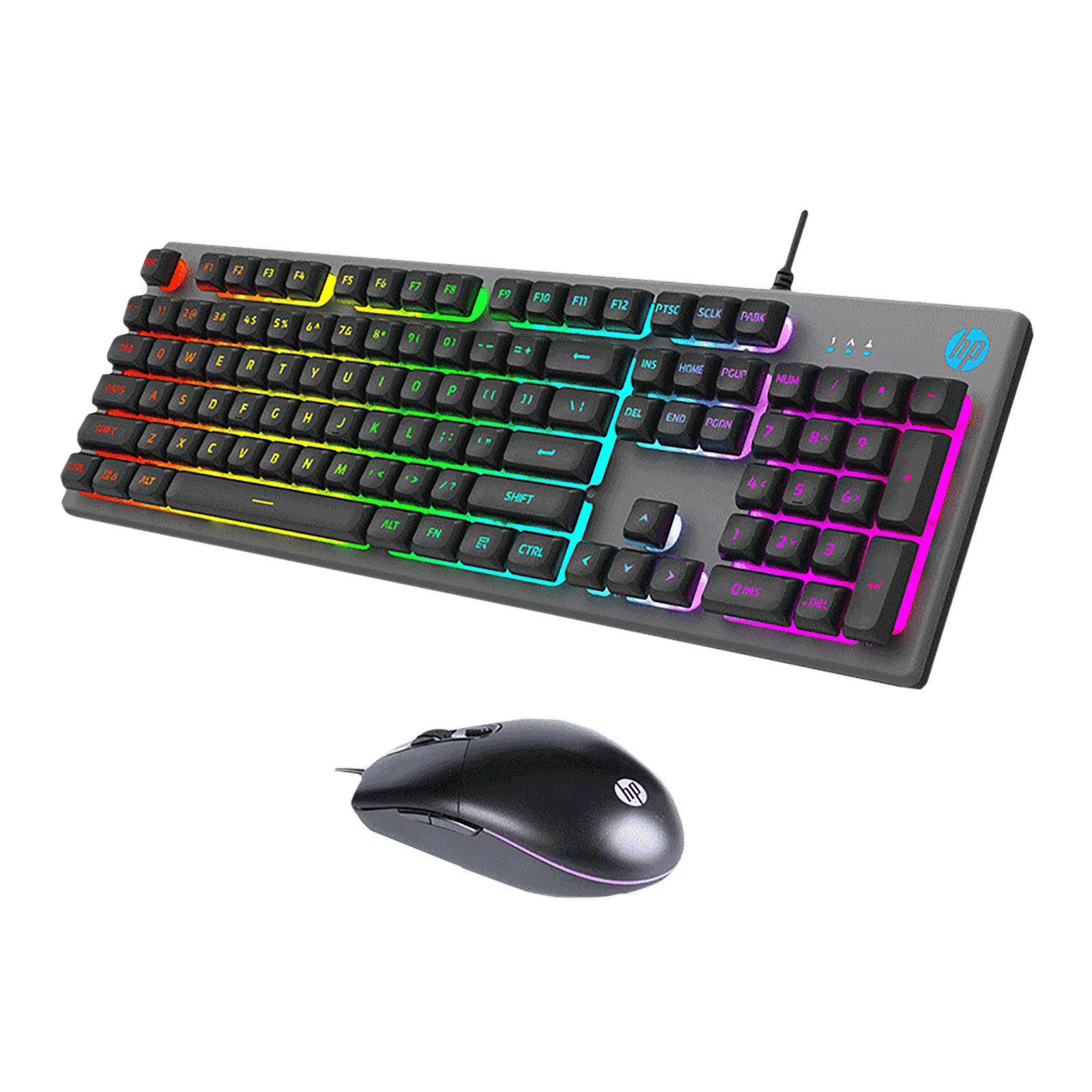 HP KM300F Wired Keyboard & Mouse Combo (Dual Mode Switch Button, Black)_4