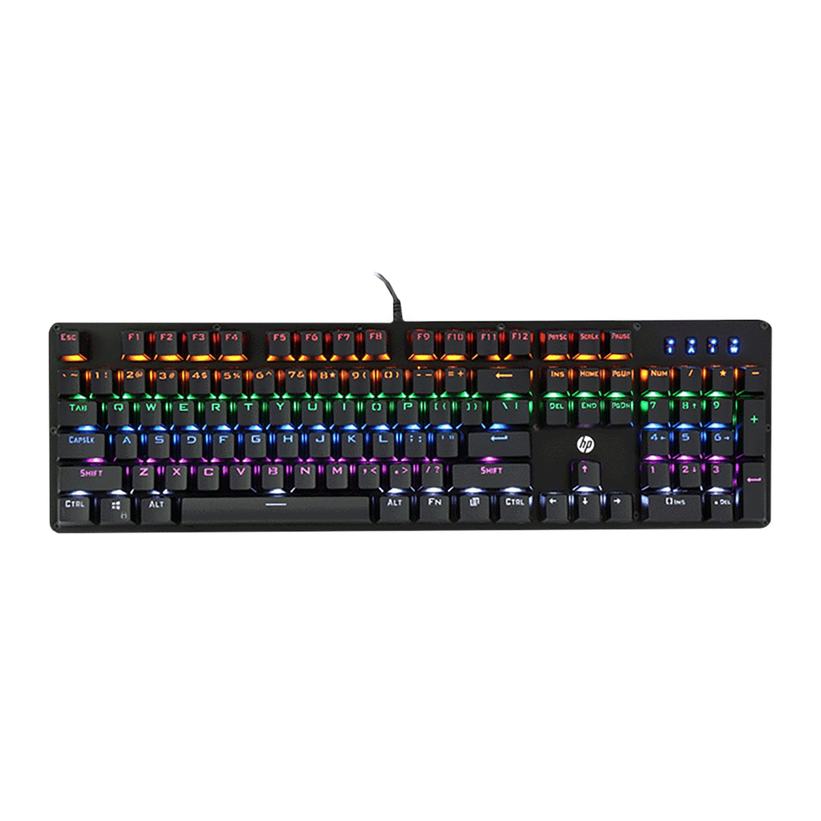 HP K100 Wired Gaming Keyboard with Backlit Keys (Windows Lock Key, Black) HP K100 Wired Gaming Keyboard with Backlit Keys (Windows Lock Key, Black)_1