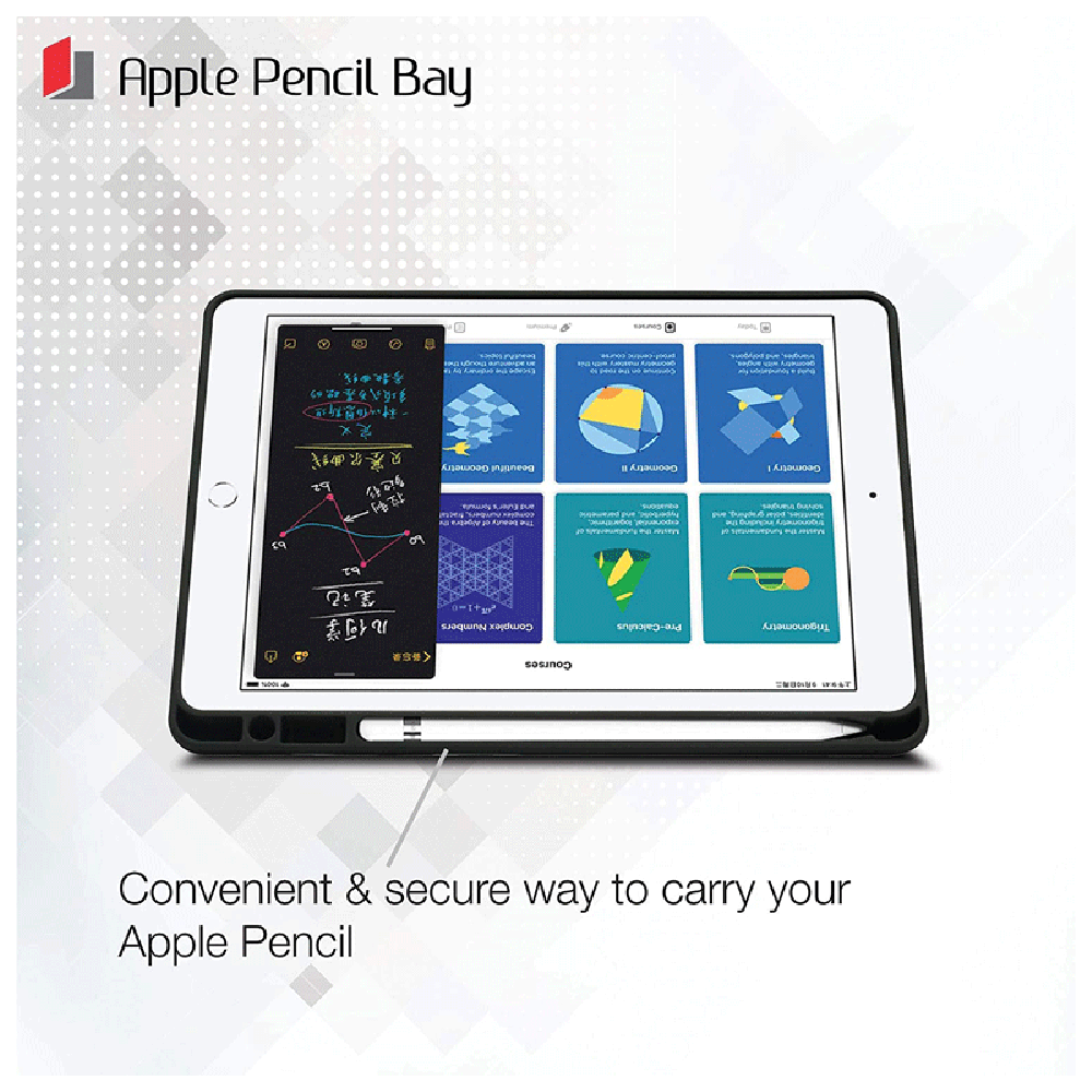 neopack Delta Polyurethane Flip Cover for Apple iPad Pro (5th Gen) (With Pencil Holder, Black) neopack Delta Polyurethane Flip Cover for Apple iPad Pro (5th Gen) (With Pencil Holder, Black)_10