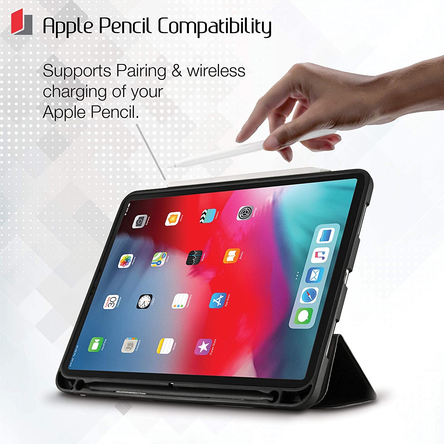 Neopack Delta Polyurethane Flip Cover for Apple iPad Pro (4th Gen) (Magnetic Closing Flap, Midnight Blue) Neopack Delta Polyurethane Flip Cover for Apple iPad Pro (4th Gen) (Magnetic Closing Flap, Midnight Blue)_8