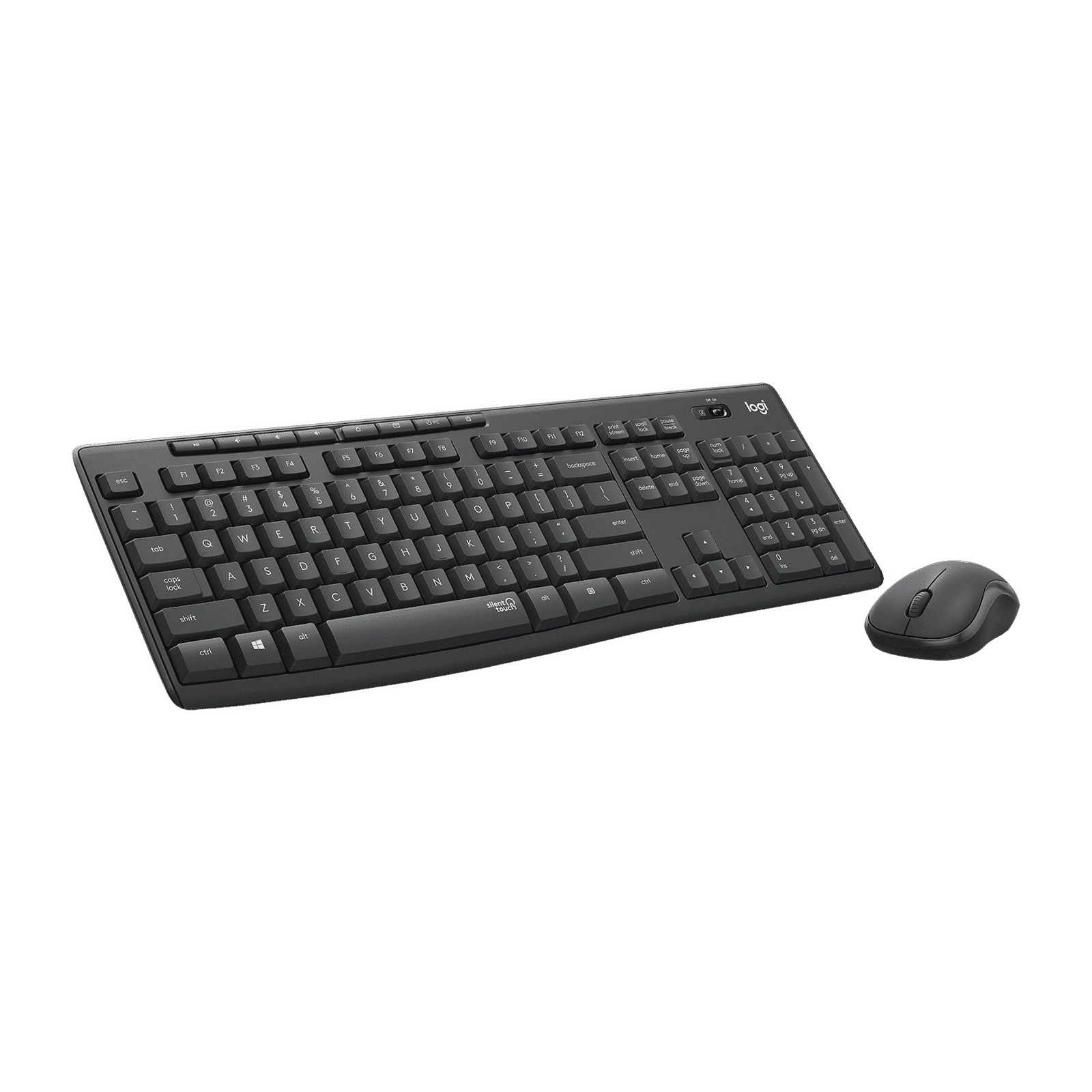 logitech MK295 Silent Wireless Keyboard & Mouse Combo (Spill Resistant, Black)_2