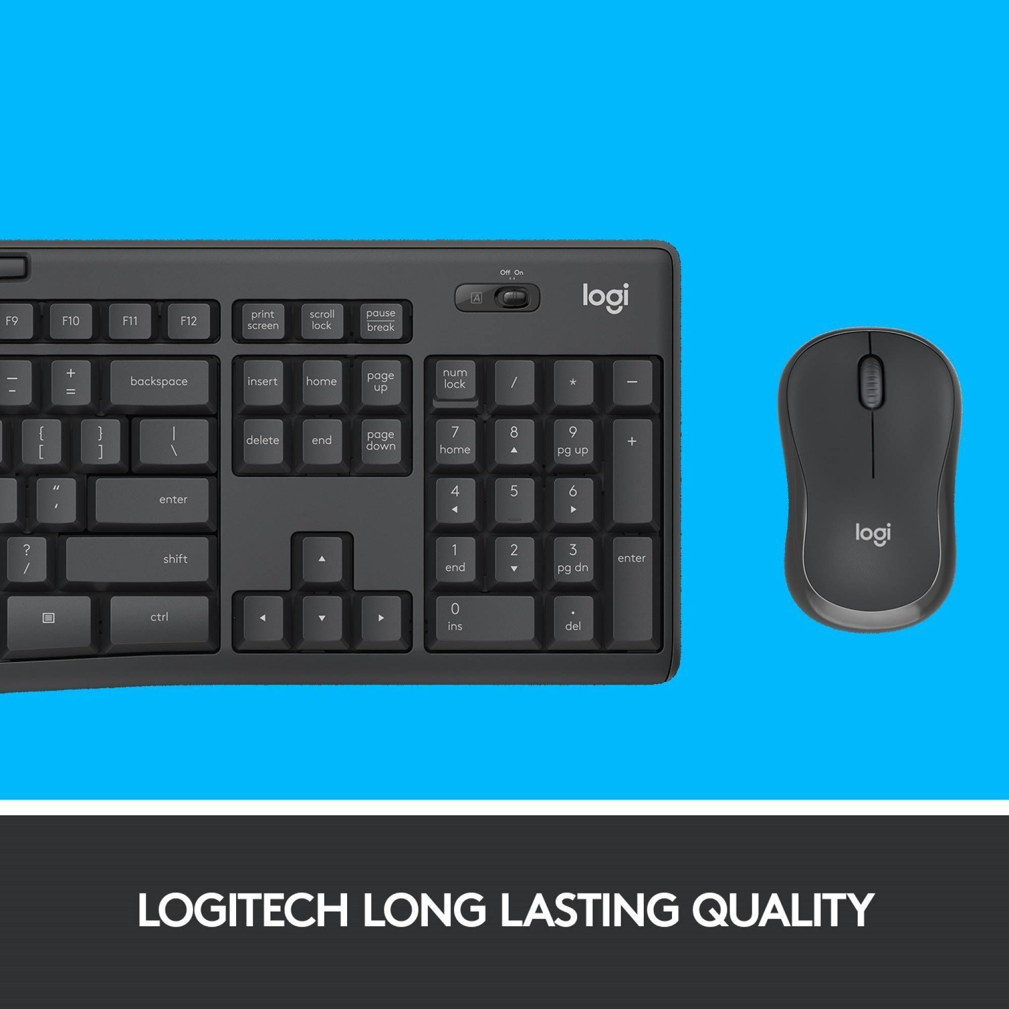 logitech MK295 Silent Wireless Keyboard & Mouse Combo (Spill Resistant, Black)_6