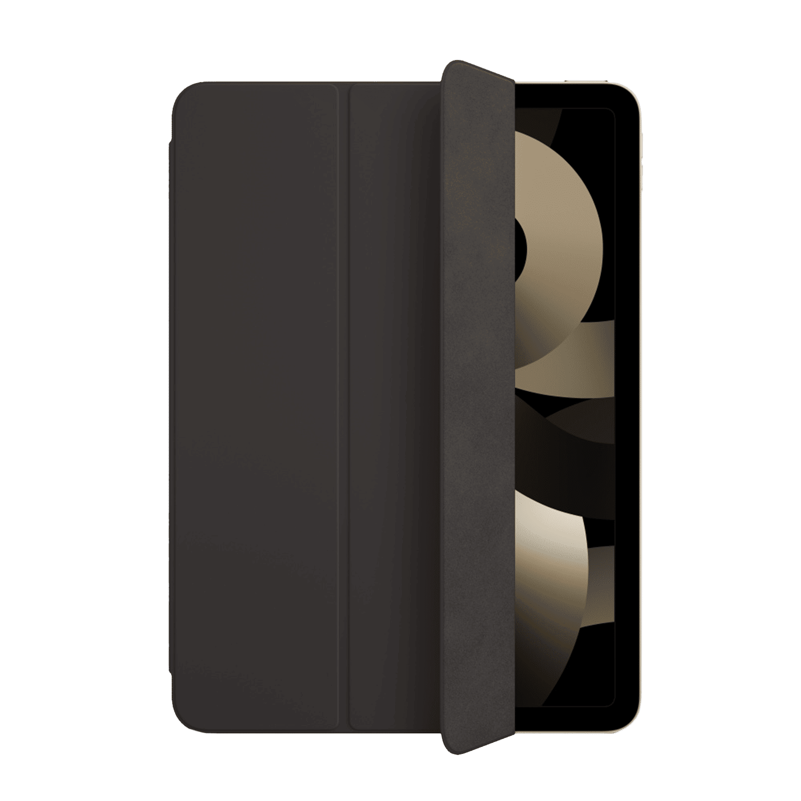 Apple Smart Polyurethane Folio Case for Apple iPad Air (4th & 5th Gen) 10.9 Inch (Automatically Wakes, Black)_2