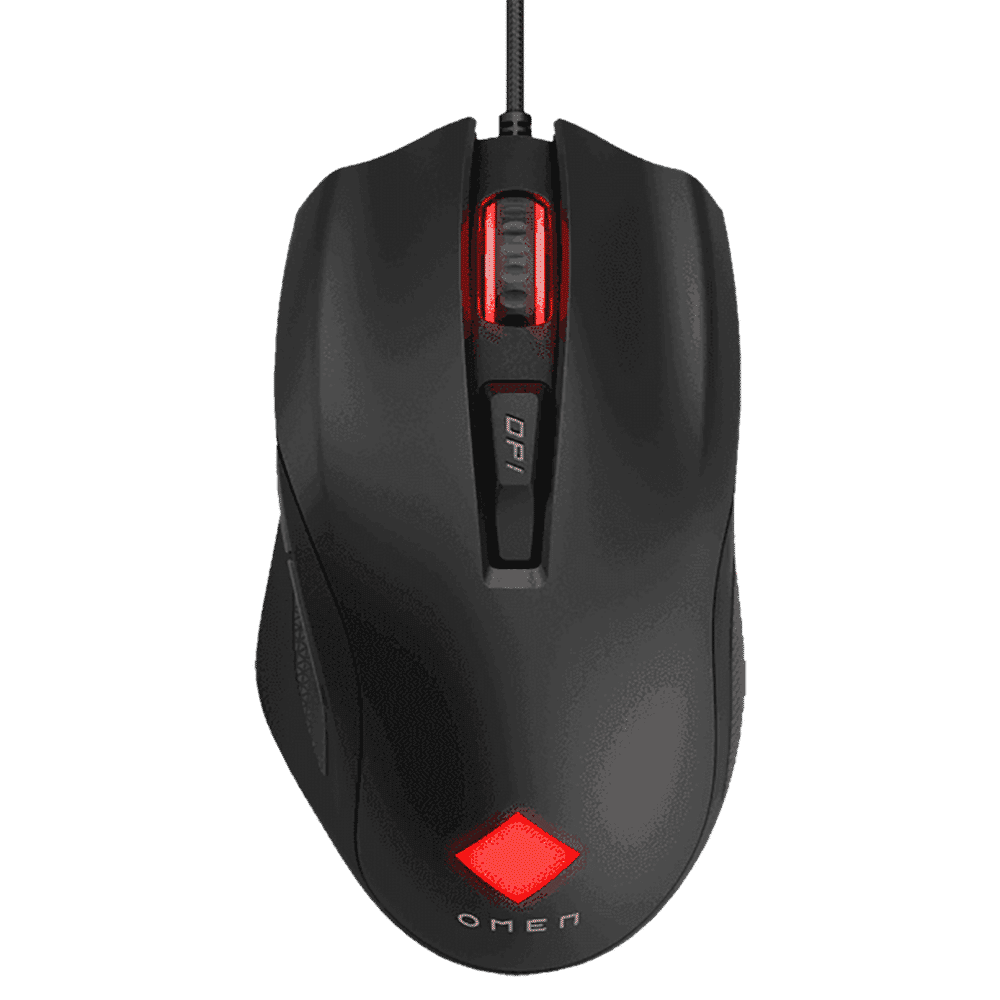HP Omen Vector USB Wired Mouse (Optical, 6 Programmable Buttons, 8BC53AA, Black) HP Omen Vector USB Wired Mouse (Optical, 6 Programmable Buttons, 8BC53AA, Black)_1