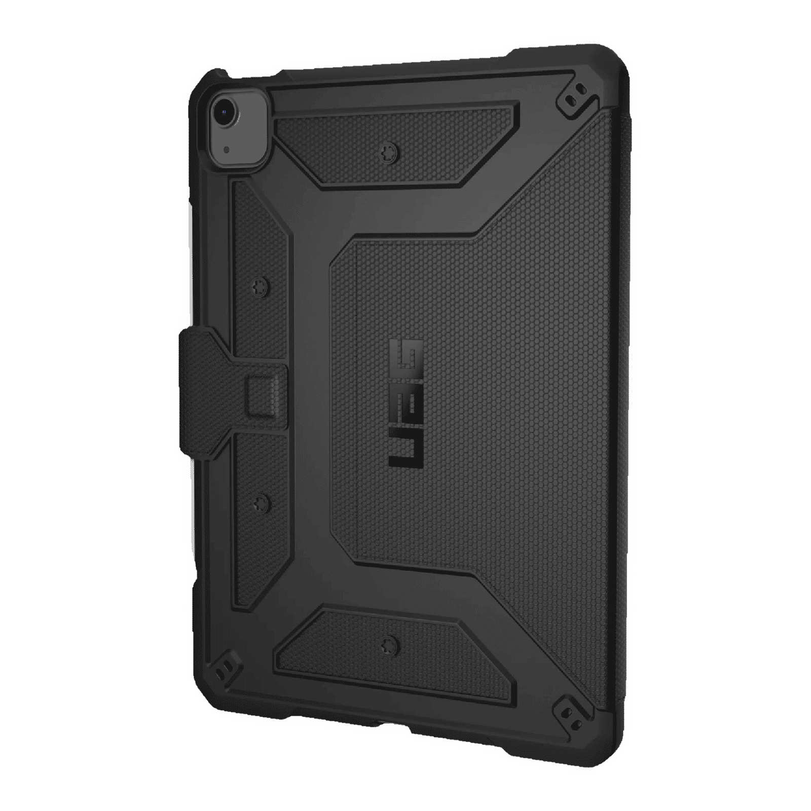 UAG Metropolis Series Polyurethane, TPU Flip Cover for Apple iPad Air 10.9 Inch (4th Gen) (Feather-Light Composite Construction, Black)_8