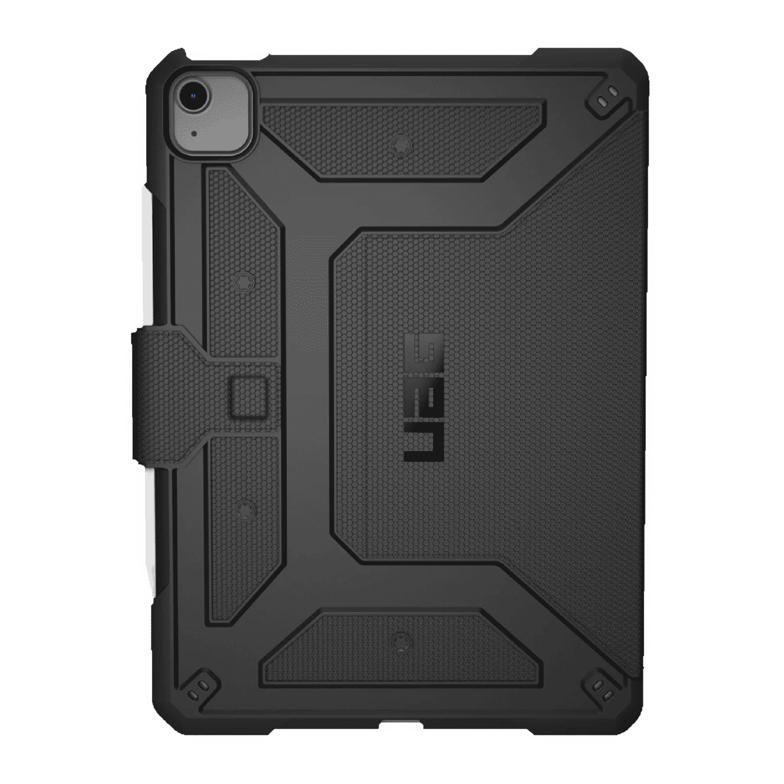 UAG Metropolis Series Polyurethane, TPU Flip Cover for Apple iPad Air 10.9 Inch (4th Gen) (Feather-Light Composite Construction, Black)_17