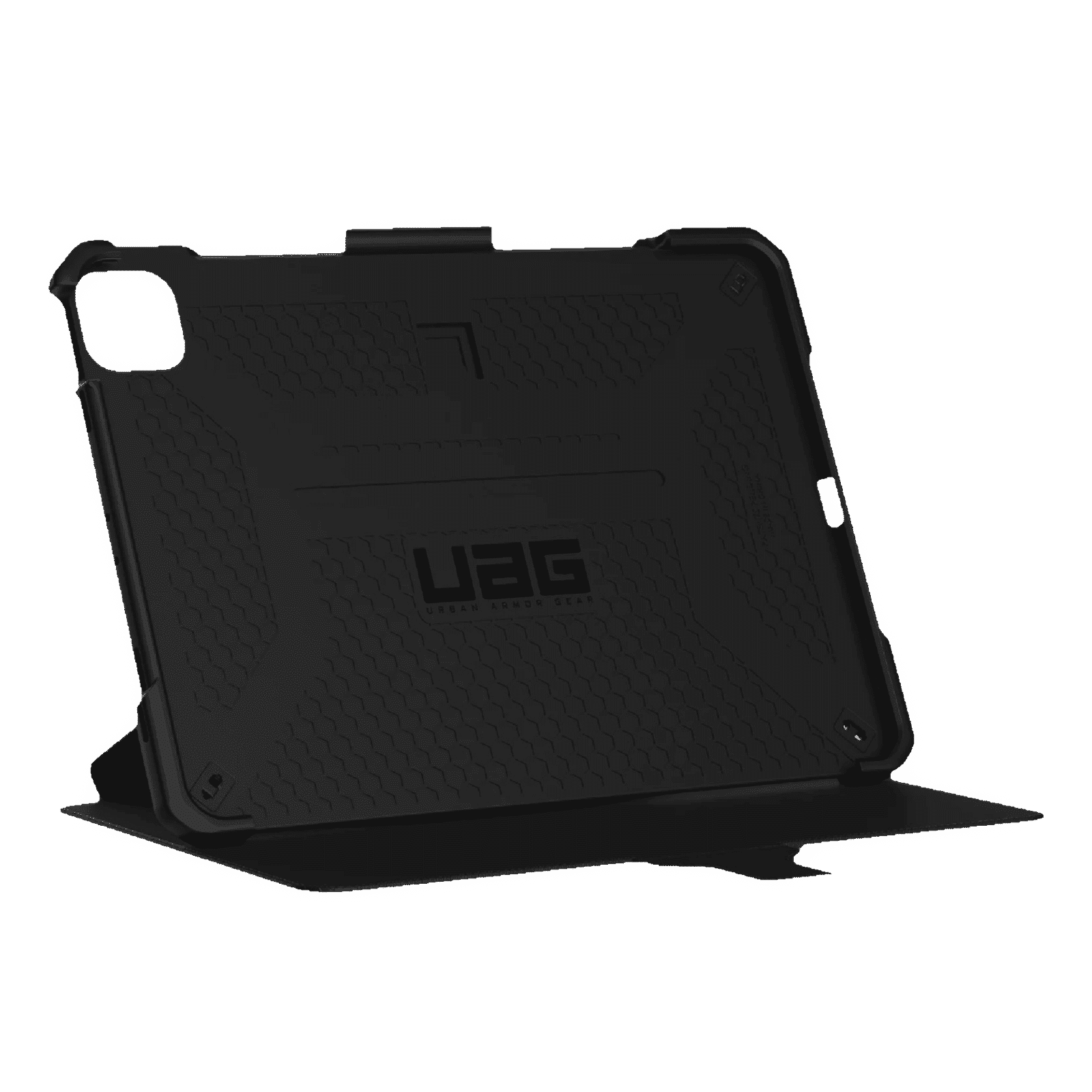 UAG Metropolis Series Polyurethane, TPU Flip Cover for Apple iPad Air 10.9 Inch (4th Gen) (Feather-Light Composite Construction, Black)_4