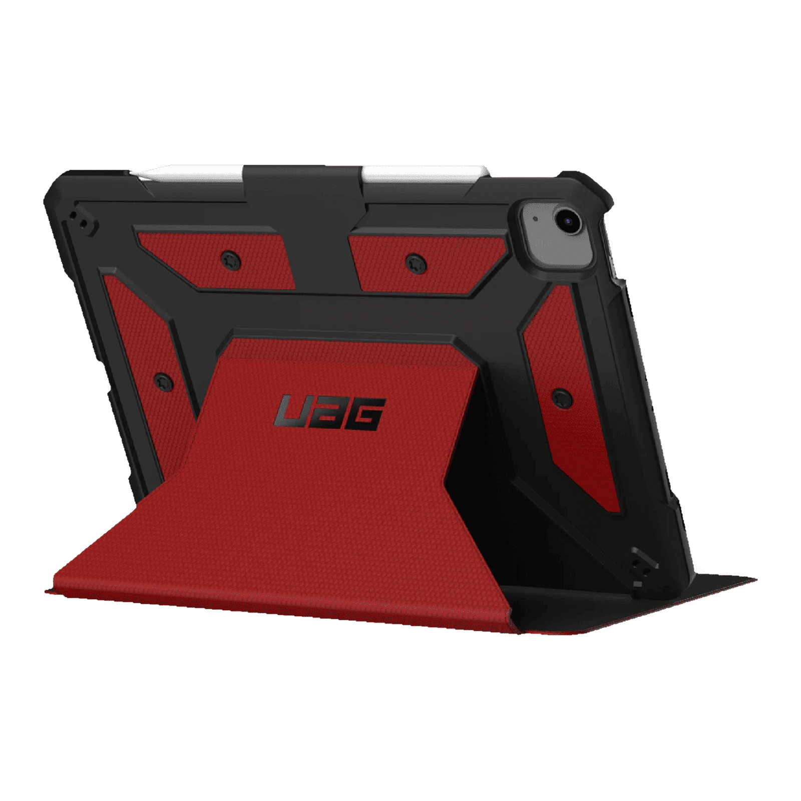 UAG Metropolis Series Polyurethane, TPU Flip Cover for Apple iPad Air 10.9 Inch (4th Gen) (Feather-Light Composite Construction, Magma)_11