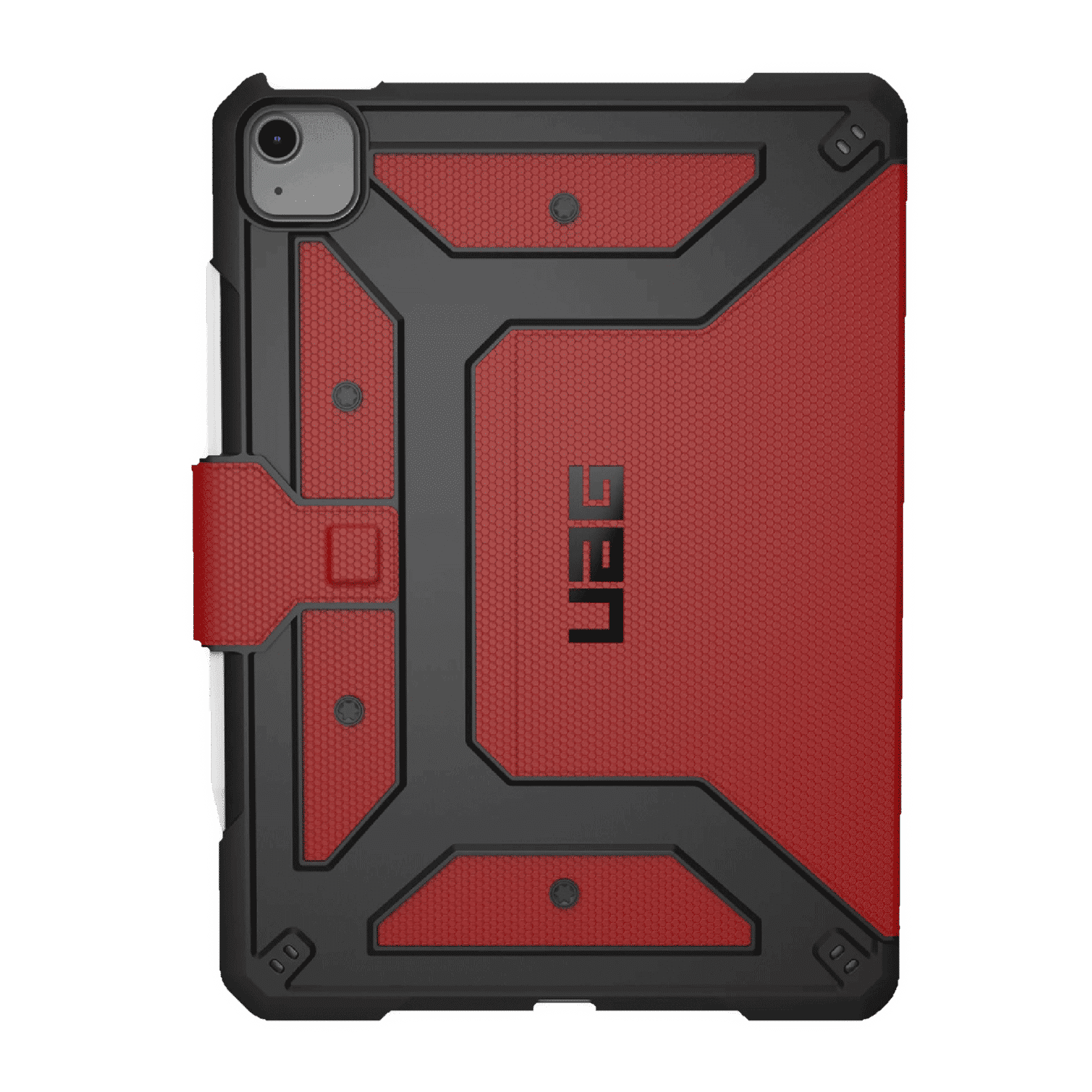 UAG Metropolis Series Polyurethane, TPU Flip Cover for Apple iPad Air 10.9 Inch (4th Gen) (Feather-Light Composite Construction, Magma)_15