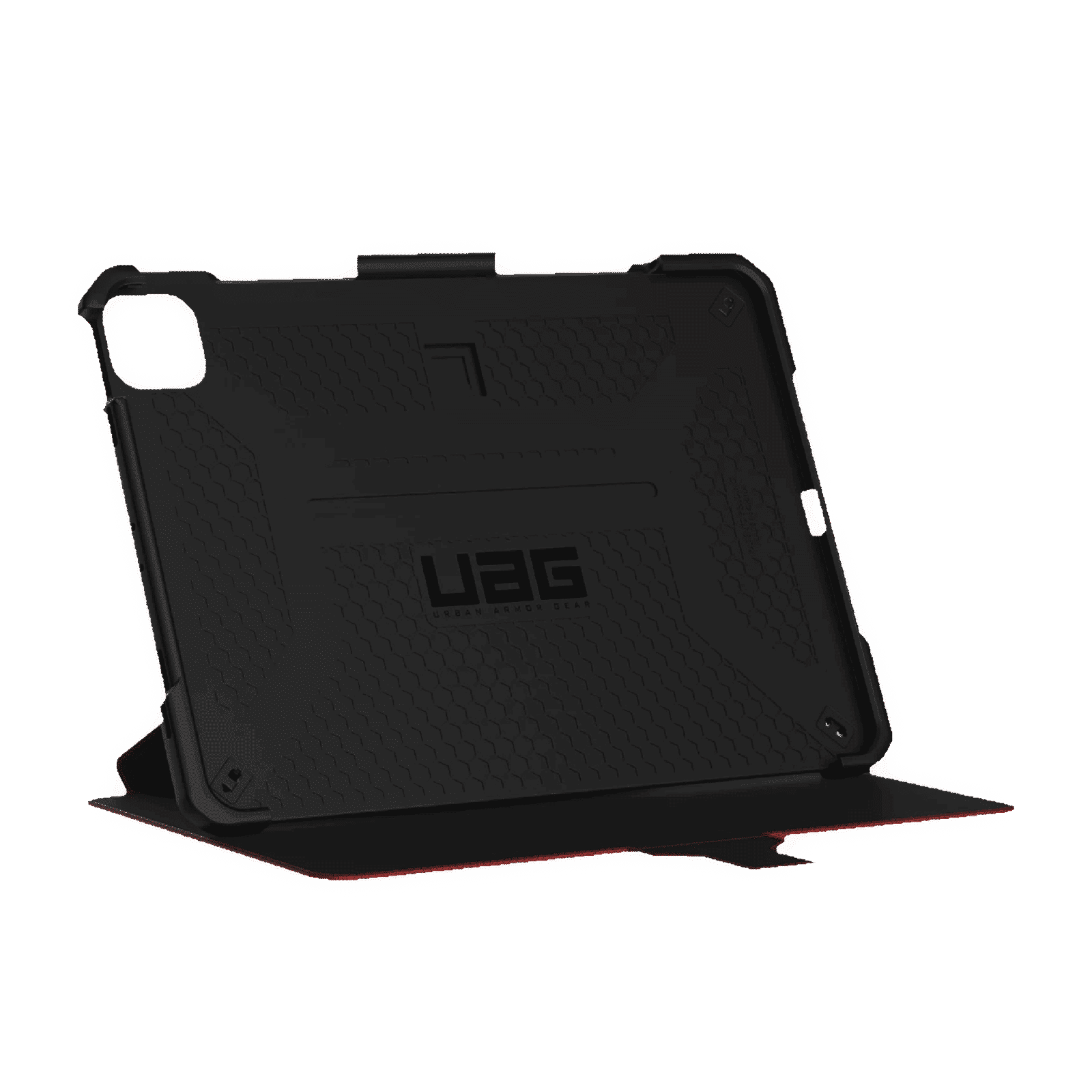 UAG Metropolis Series Polyurethane, TPU Flip Cover for Apple iPad Air 10.9 Inch (4th Gen) (Feather-Light Composite Construction, Magma)_4
