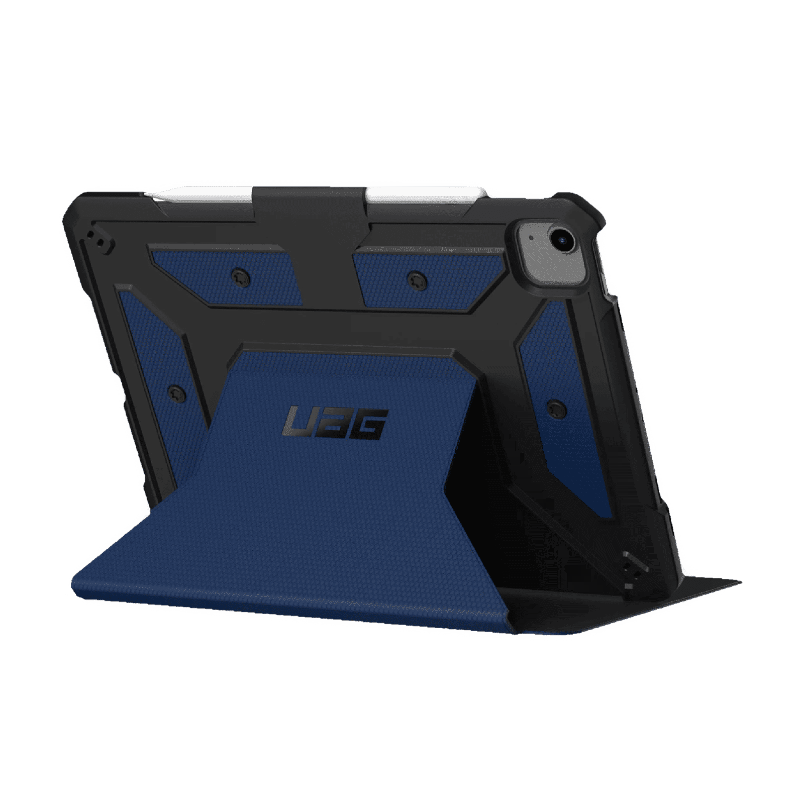 UAG Metropolis Series Polyurethane, TPU Flip Cover for Apple iPad Air 10.9 Inch (4th Gen) (Feather-Light Composite Construction, Cobalt)_9