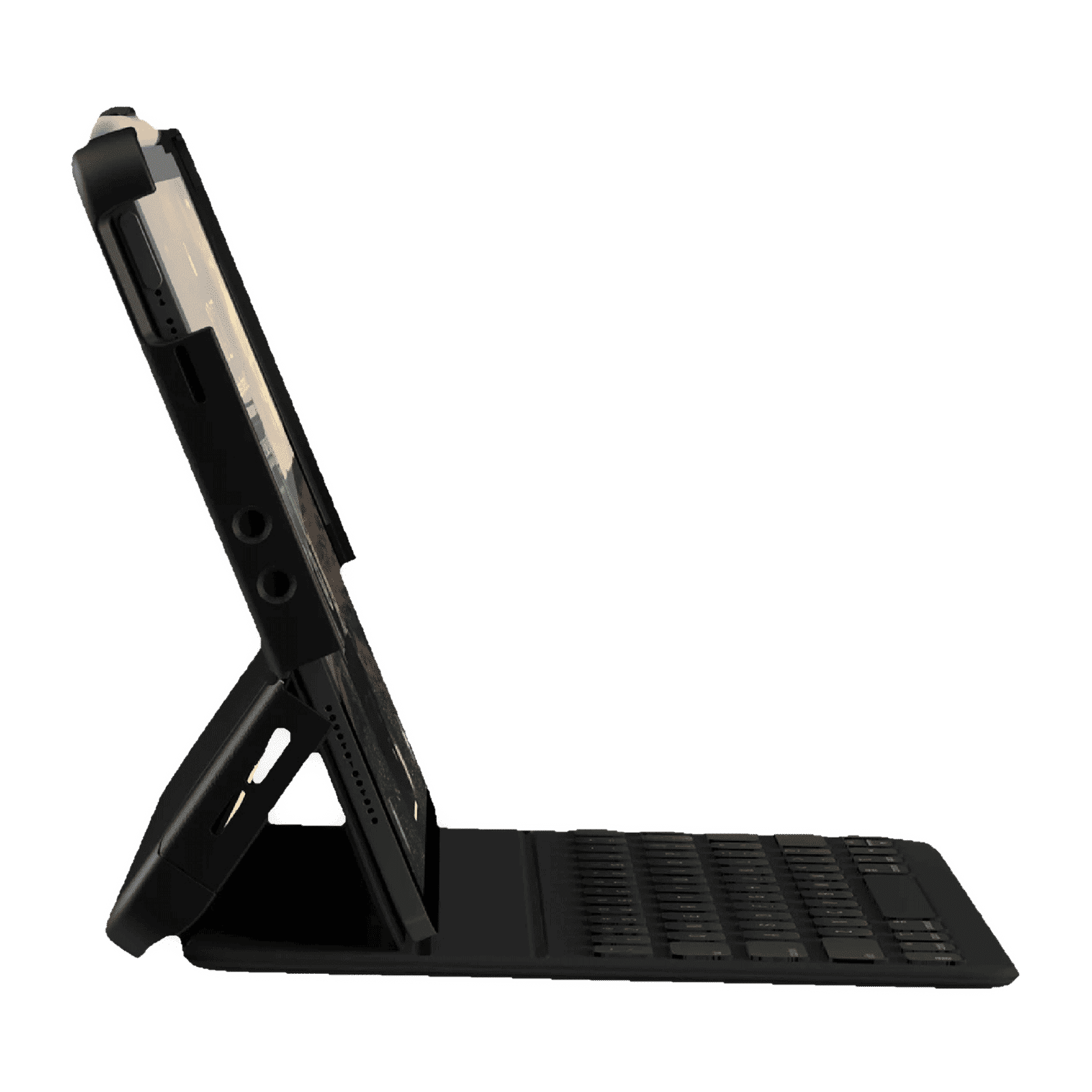 UAG Scout Series Polyurethane, TPU Flip Cover for Apple iPad Air 10.9 Inch (4th Gen) (Feather-Light Composite Construction, Black)_4