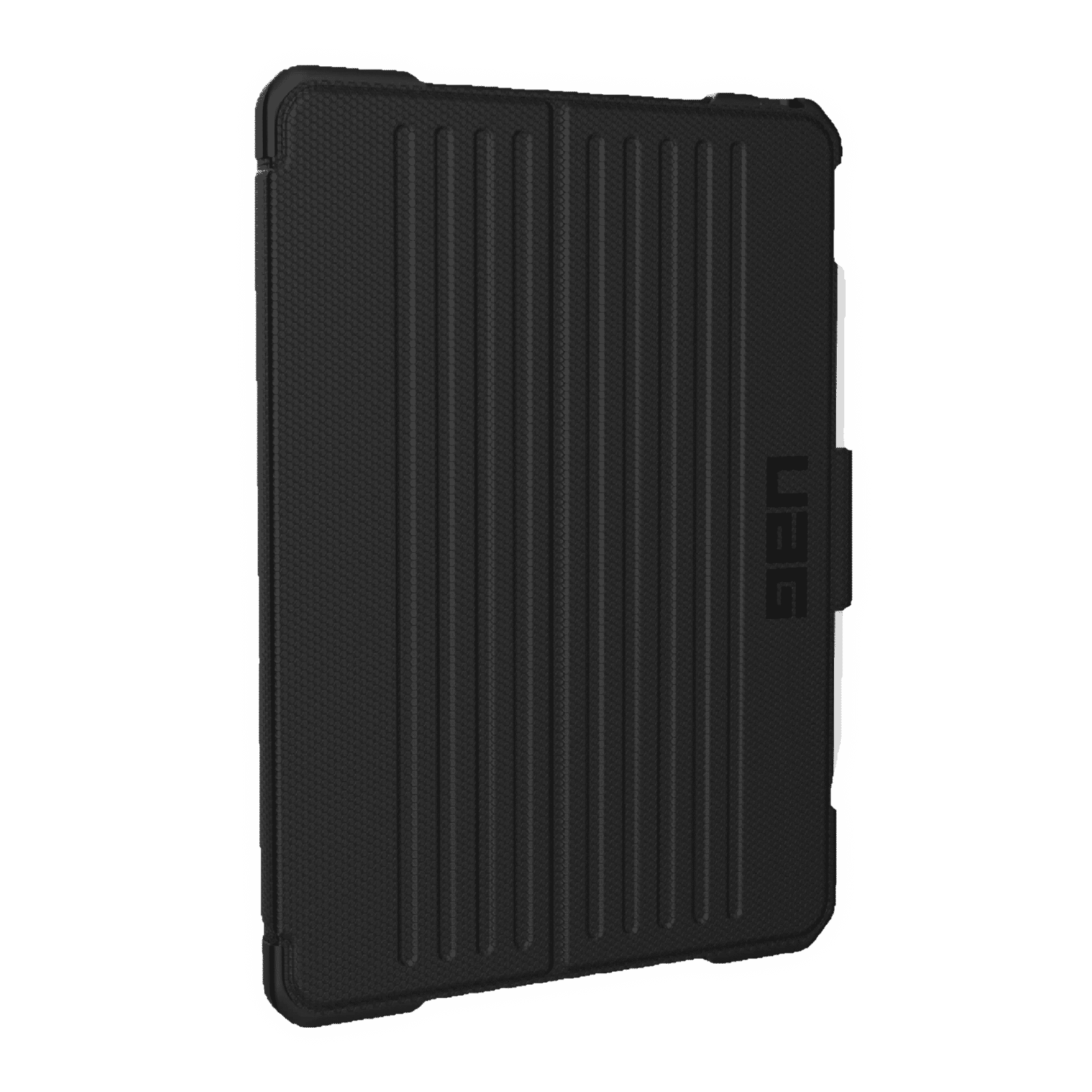 UAG Metropolis Series Polyurethane, TPU Flip Cover for Apple iPad Pro 12.9 Inch (4th Gen) (Feather-Light Composite Construction, Black)_12
