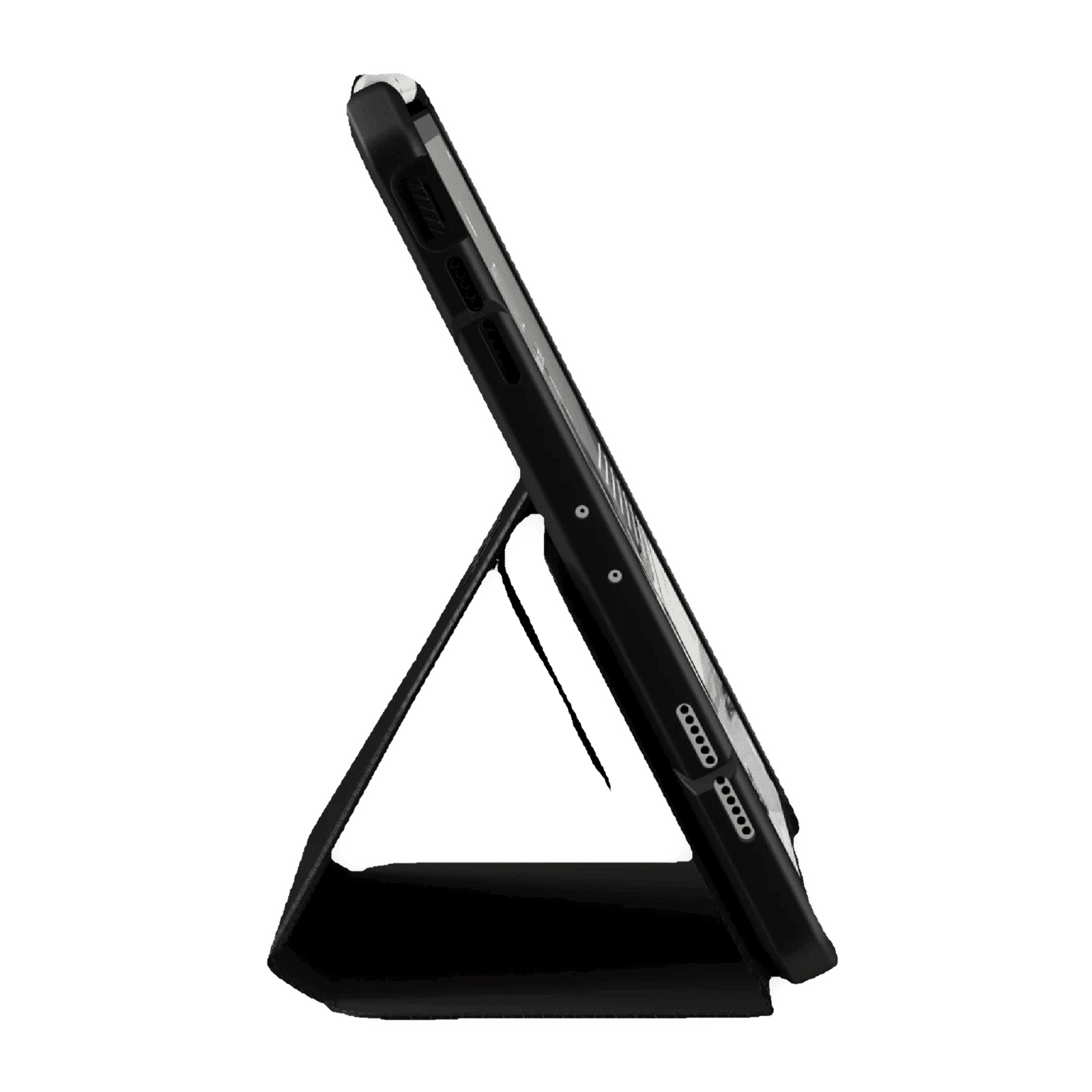 UAG Metropolis Series Polyurethane, TPU Flip Cover for Apple iPad Pro 12.9 Inch (4th Gen) (Feather-Light Composite Construction, Black)_5