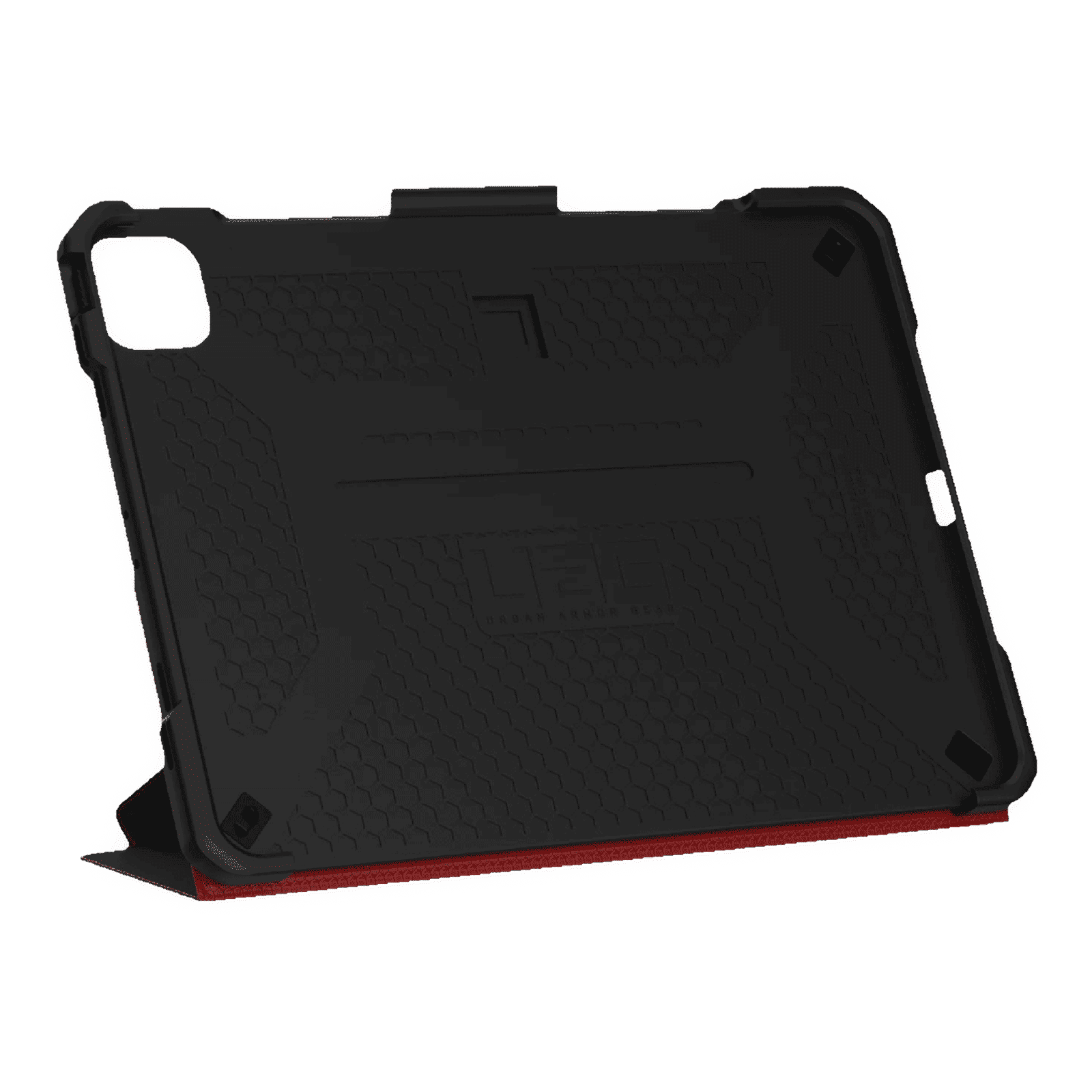 UAG Metropolis Series Polyurethane, TPU Flip Cover for Apple iPad Pro 12.9 Inch (4th Gen) (Feather-Light Composite Construction, Magma)_4