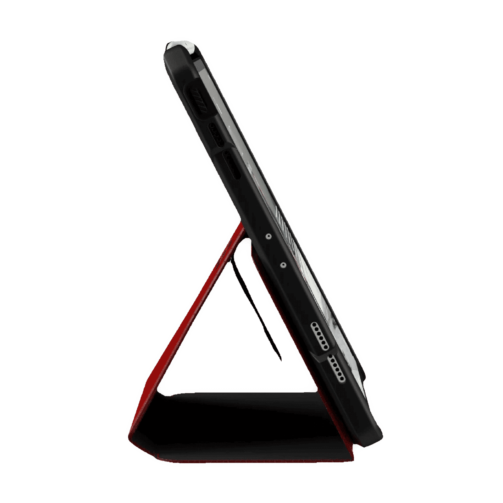 UAG Metropolis Series Polyurethane, TPU Flip Cover for Apple iPad Pro 12.9 Inch (4th Gen) (Feather-Light Composite Construction, Magma)_5