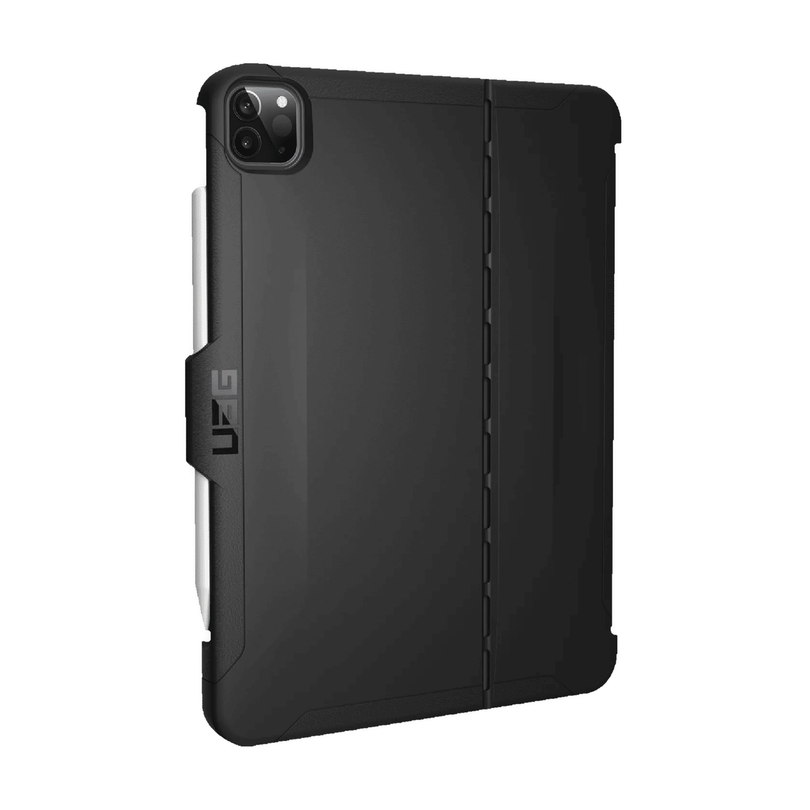UAG Scout Series Polyurethane, TPU Flip Cover for Apple iPad Pro 12.9 Inch (4th Gen) (Feather-Light Composite Construction, Black)_9