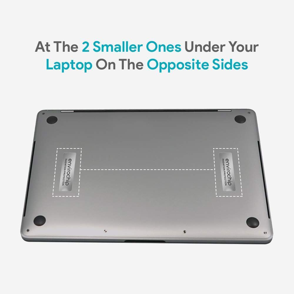 Environics Envirochip Anti Radiation Chip for Laptop (020LCS, Sleek Silver)_2