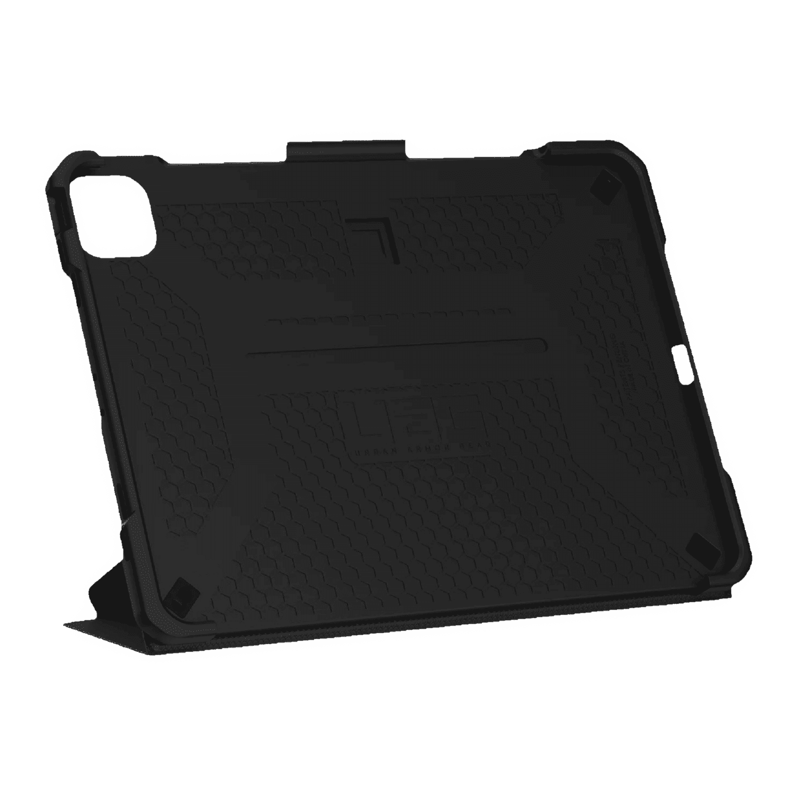 UAG Metropolis Series Polyurethane, TPU Flip Cover for Apple iPad Pro 11 Inch (4th Gen) (Feather-Light Composite Construction, Black)_4
