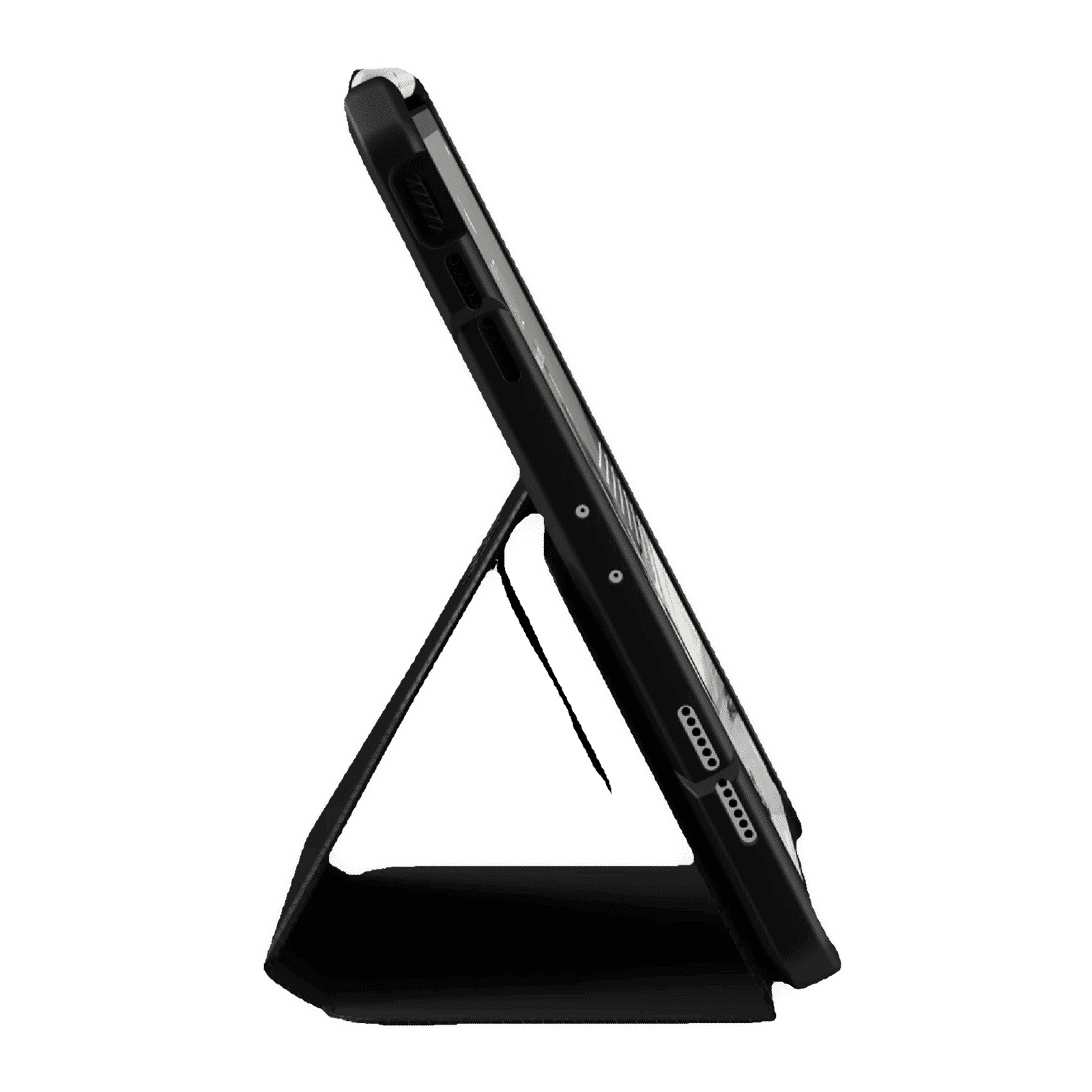 UAG Metropolis Series Polyurethane, TPU Flip Cover for Apple iPad Pro 11 Inch (4th Gen) (Feather-Light Composite Construction, Black)_5