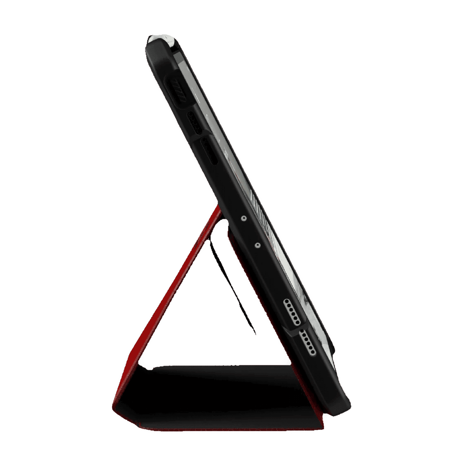 UAG Metropolis Series Polyurethane, TPU Flip Cover for Apple iPad Pro 11 Inch (4th Gen) (Feather-Light Composite Construction, Magma)_5