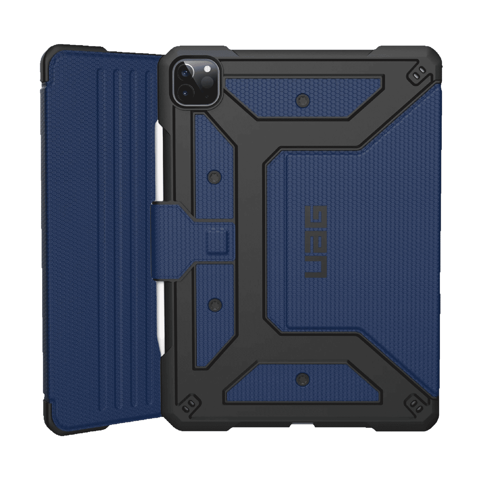 UAG Metropolis Series Polyurethane, TPU Flip Cover for Apple iPad Pro 11 Inch (4th Gen) (Feather-Light Composite Construction, Cobalt)_1