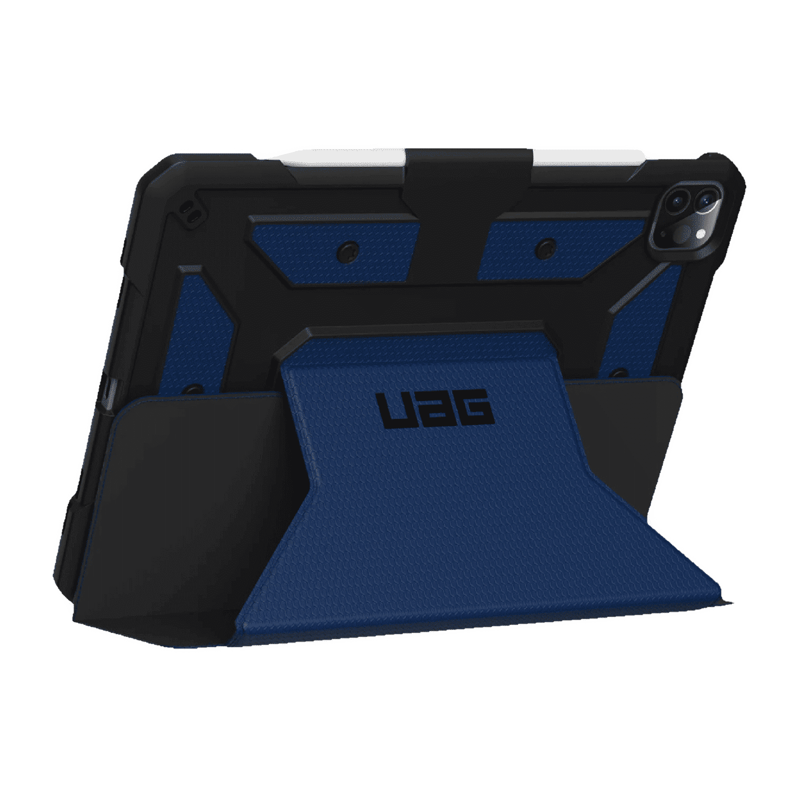 UAG Metropolis Series Polyurethane, TPU Flip Cover for Apple iPad Pro 11 Inch (4th Gen) (Feather-Light Composite Construction, Cobalt)_3