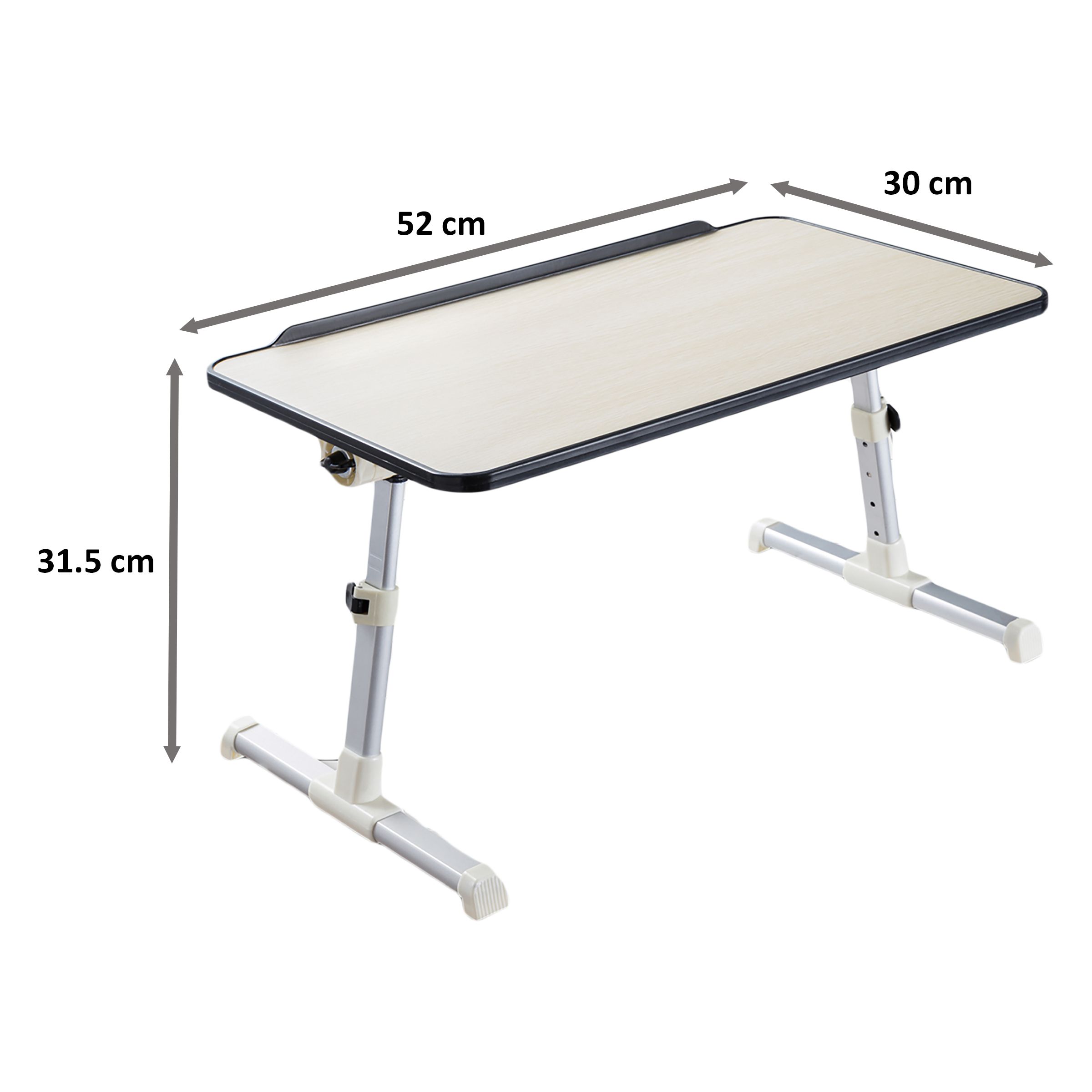 neopack Ergonomic Laptop Table For 13-16 inch Laptops (Multiple Levels Height Adjustment, ELTBR, Beige)_2