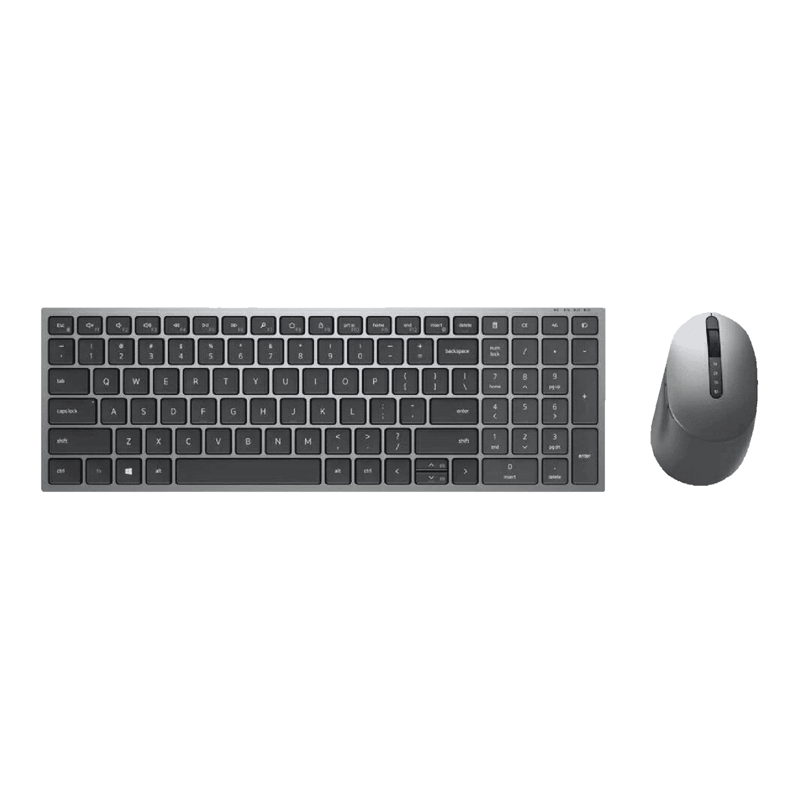 DELL KM7120W Wireless Keyboard & Mouse Combo (1600 DPI, Movement Detection Technology, Titan Grey) DELL KM7120W Wireless Keyboard & Mouse Combo (1600 DPI, Movement Detection Technology, Titan Grey)_1