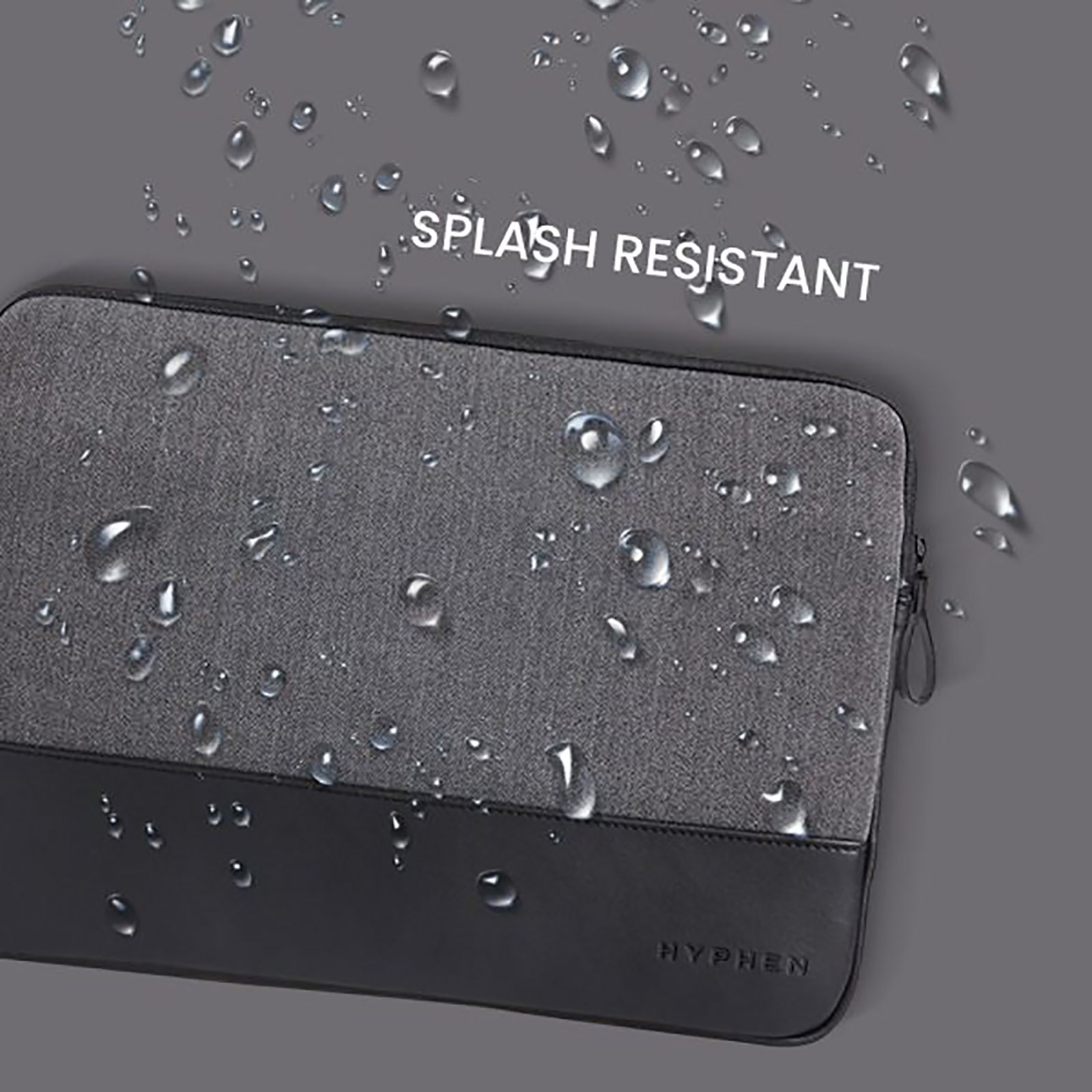 HYPHEN ESSE 301 Fabric, Polyester Laptop Sleeve for 13.3 Inch Laptop (Stylish Design with Carry Strap, Black) HYPHEN ESSE 301 Fabric, Polyester Laptop Sleeve for 13.3 Inch Laptop (Stylish Design with Carry Strap, Black)_11