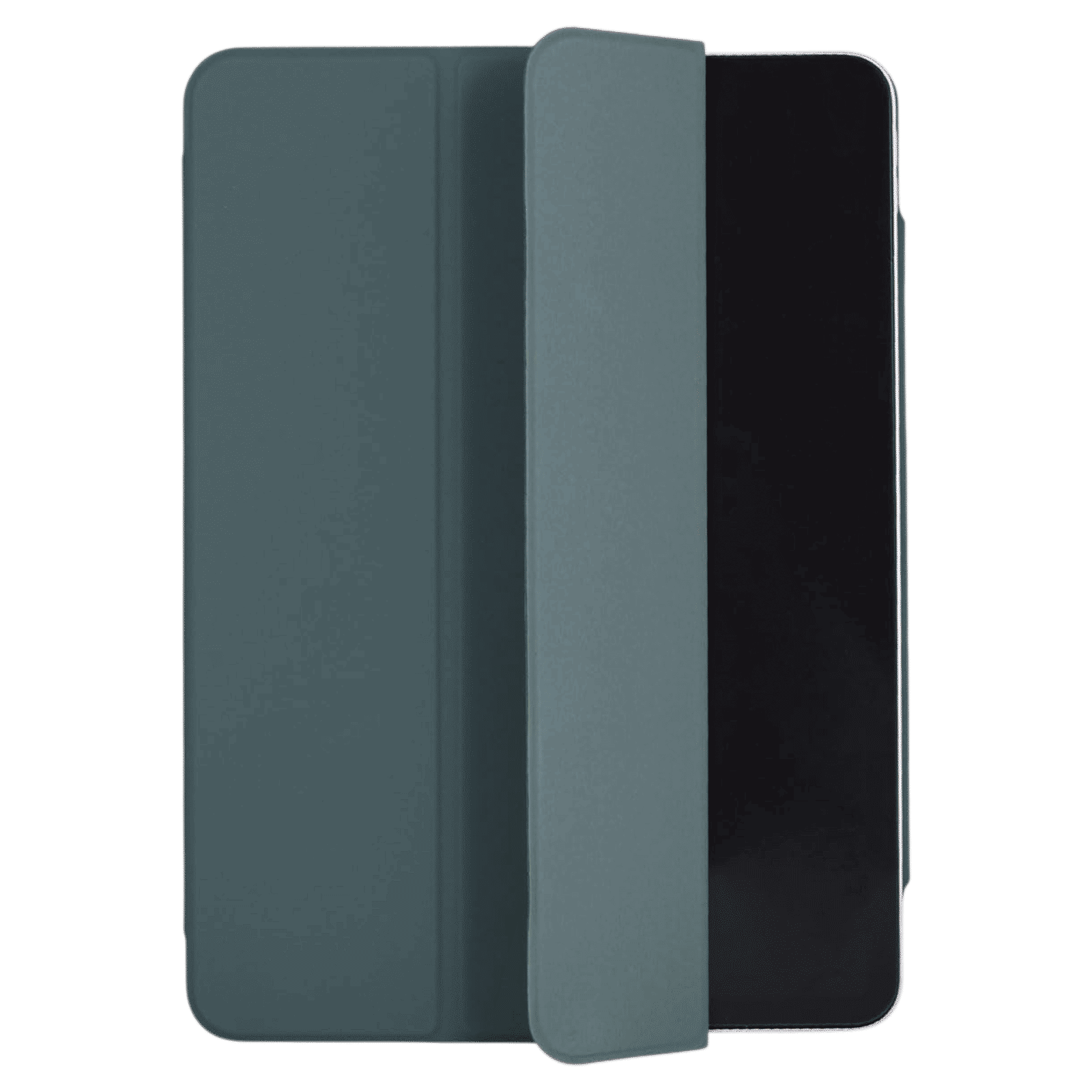 Hyphen VERSO Polyurethane Folio Case for Apple iPad Pro 12.9 Inch (3rd, 4th & 5th Gen) (Built-in Magnet, Midnight Green)_3