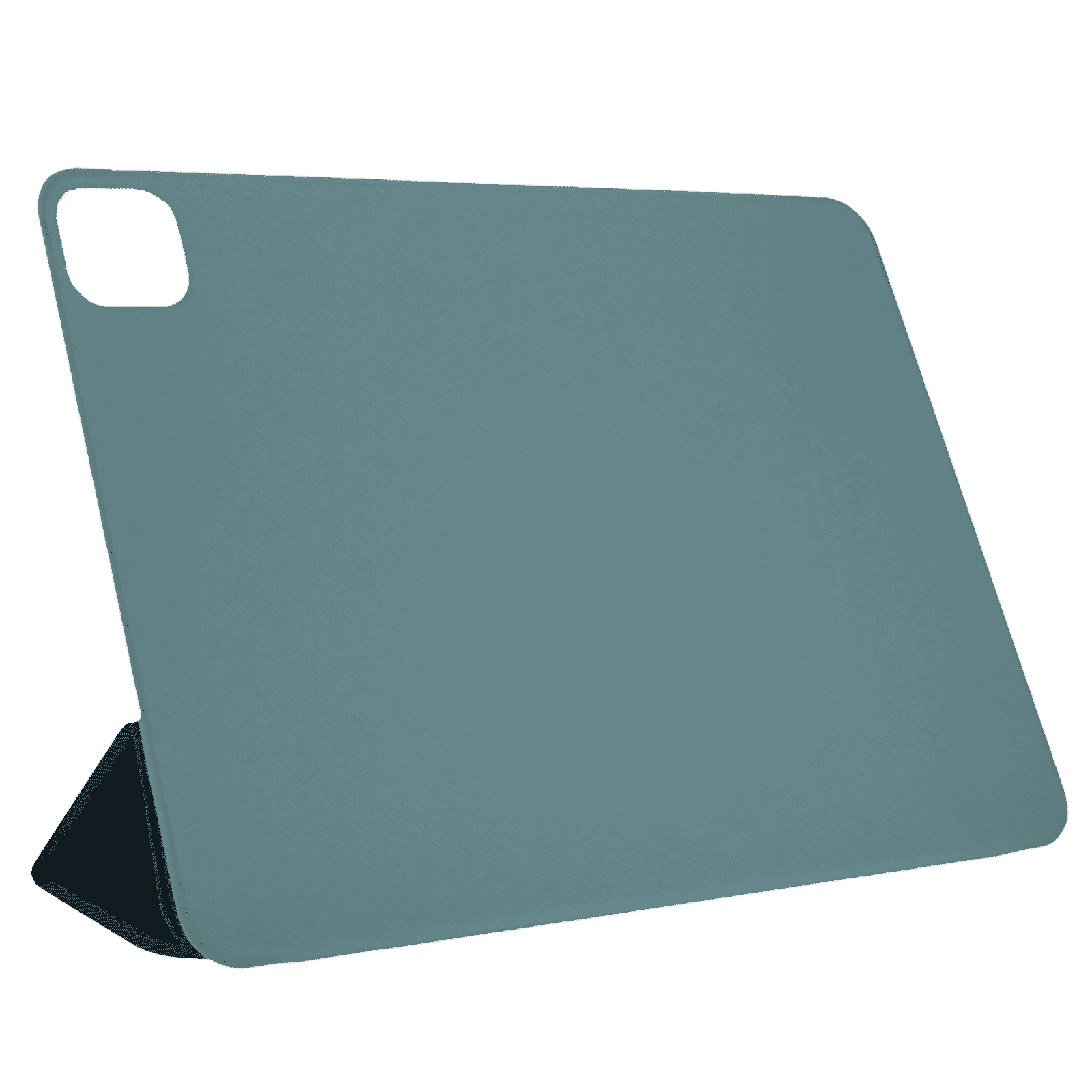 Hyphen VERSO Polyurethane Folio Case for Apple iPad Pro 12.9 Inch (3rd, 4th & 5th Gen) (Built-in Magnet, Midnight Green)_4