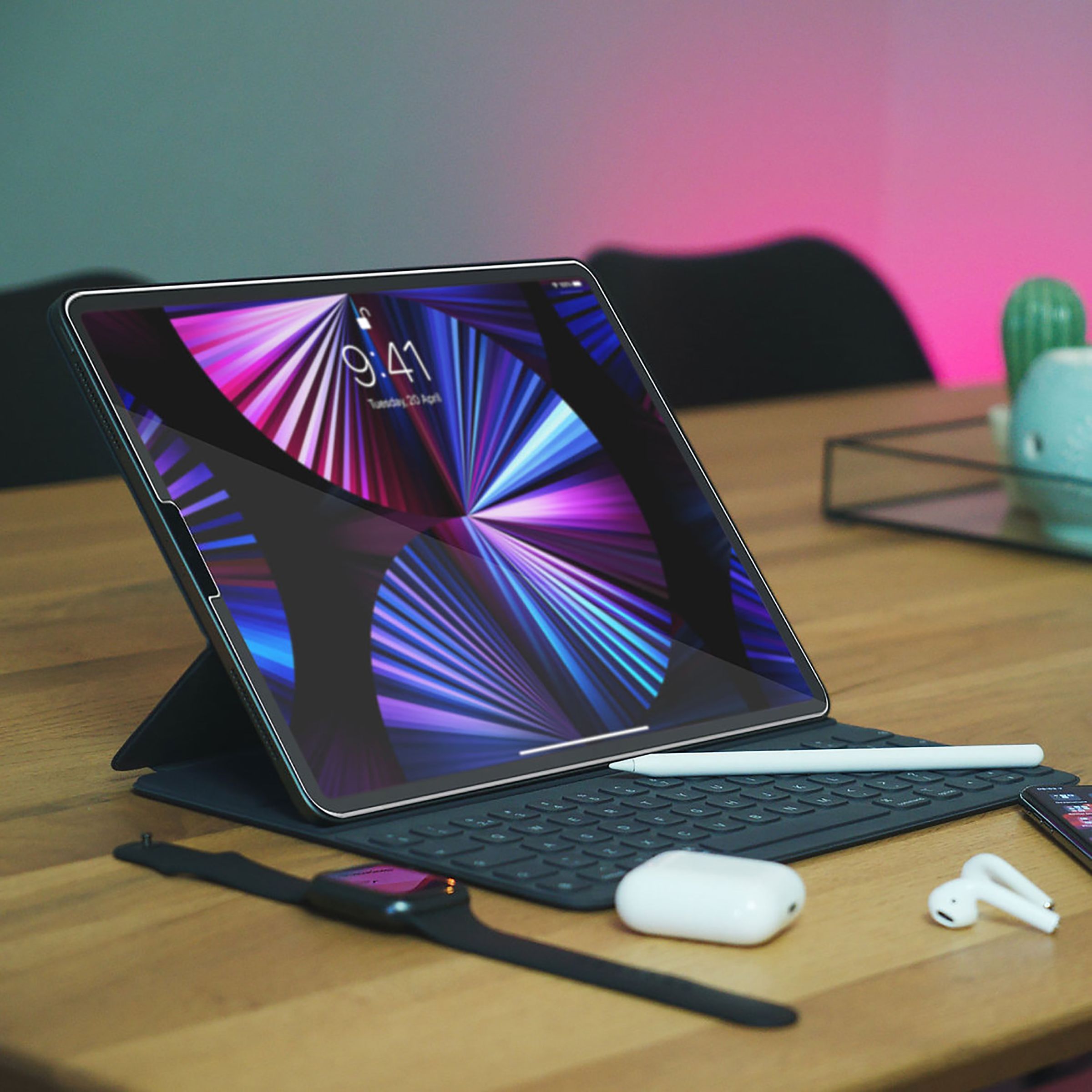 Hyphen DEFENDR Screen Protector for Apple iPad Pro 11 Inch (Oleophobic & Hydrophobic Coating)_4