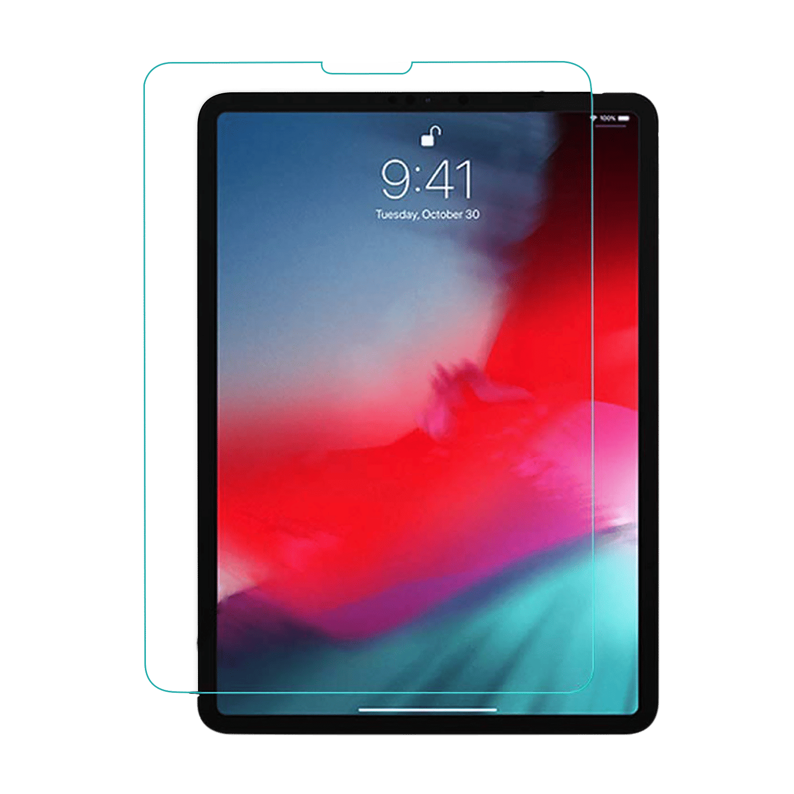 Hyphen DEFENDR Screen Protector for Apple iPad 12.9 Inch (Oleophobic & Hydrophobic Coating)_1