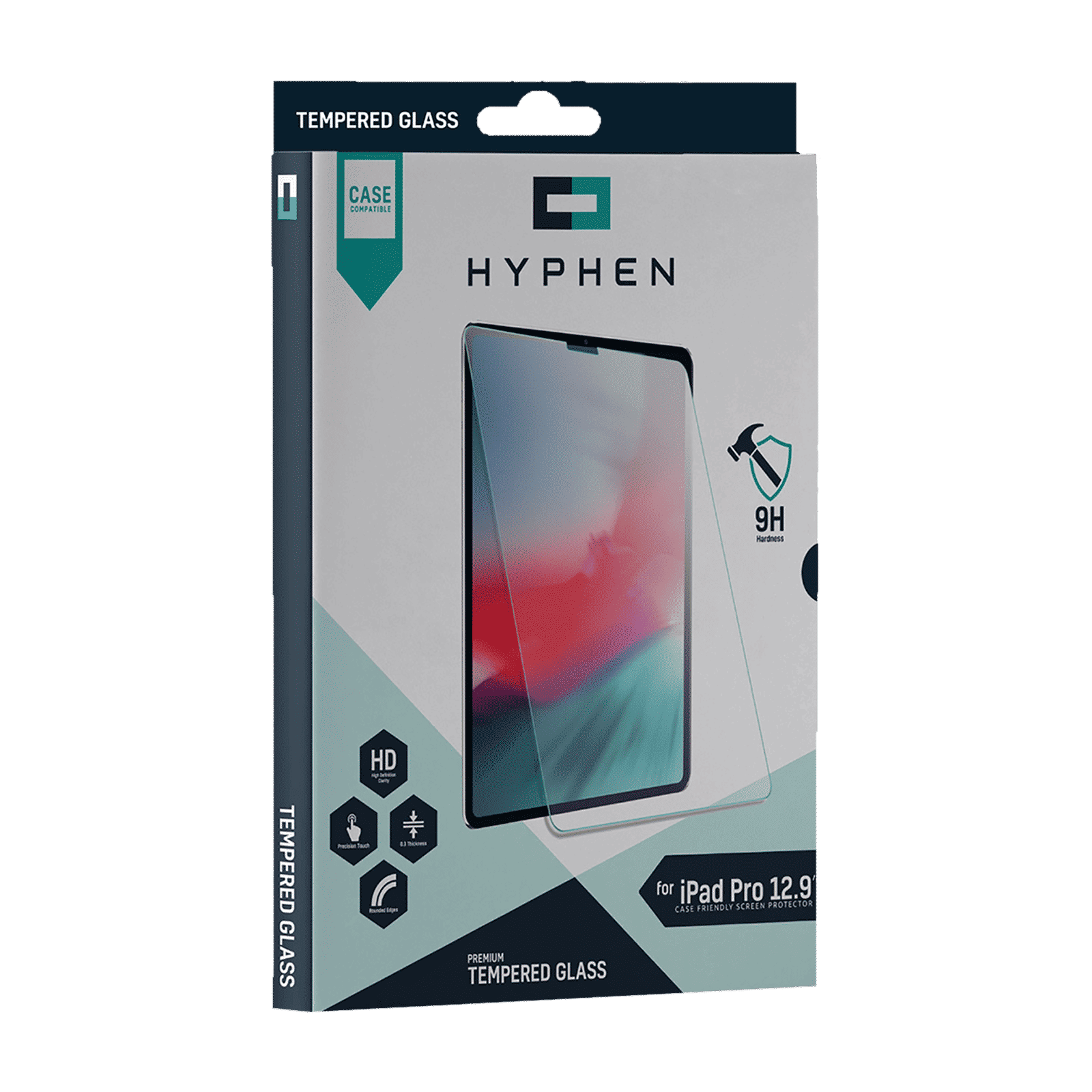 Hyphen DEFENDR Screen Protector for Apple iPad 12.9 Inch (Oleophobic & Hydrophobic Coating)_4
