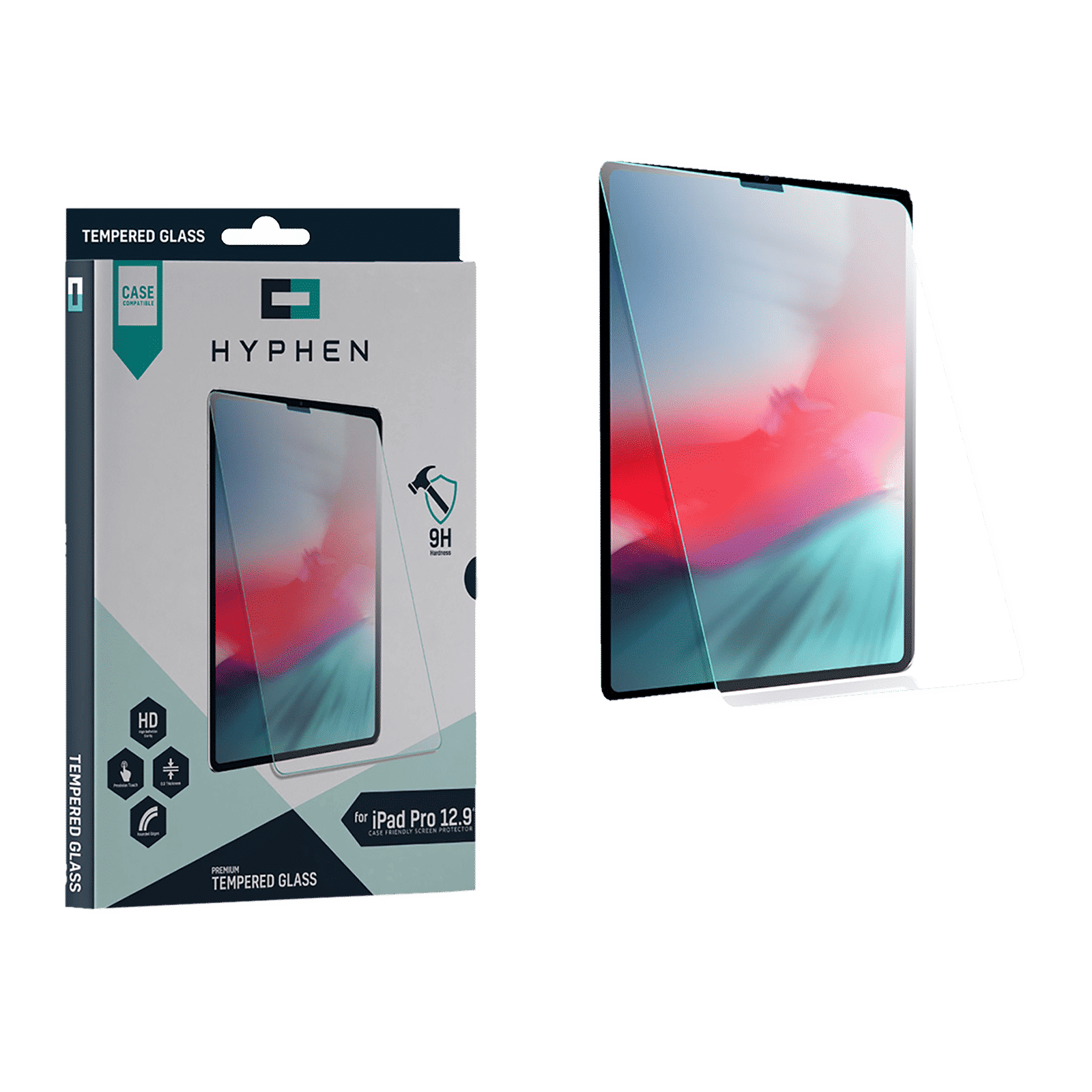 Hyphen DEFENDR Screen Protector for Apple iPad 12.9 Inch (Oleophobic & Hydrophobic Coating)_5