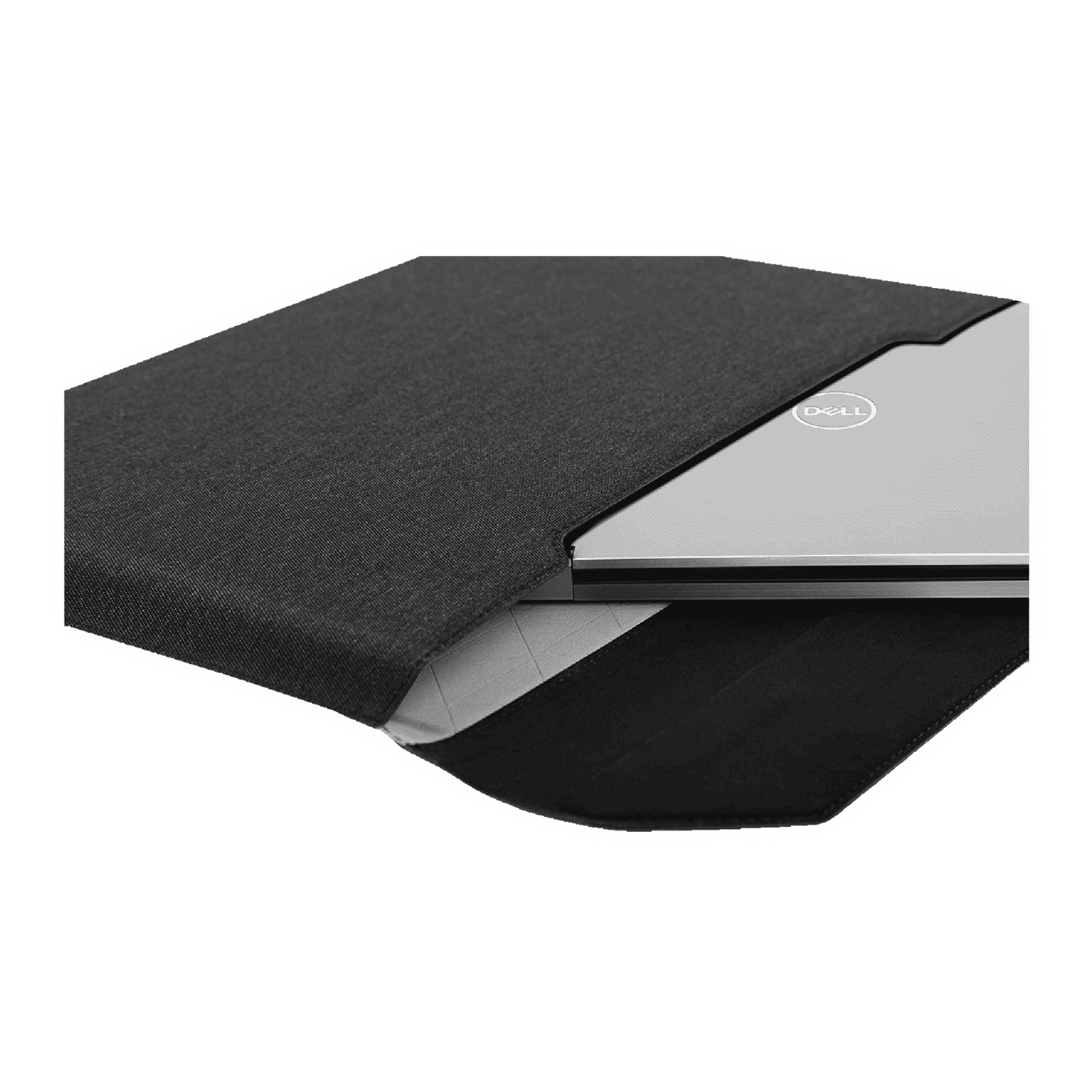 DELL Premier Leather Laptop Sleeve for 13 Inch Laptop (Water Resistant, Black)_4
