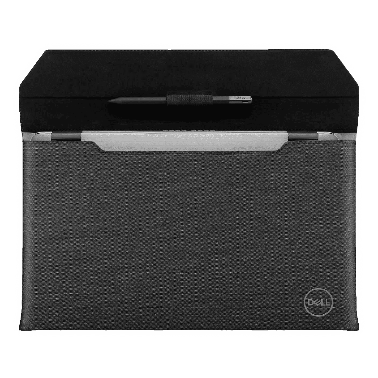 DELL Premier PE1420V Vinyl Laptop Sleeve for 14 Inch Laptop (Water Resistant, Black/Grey)_7