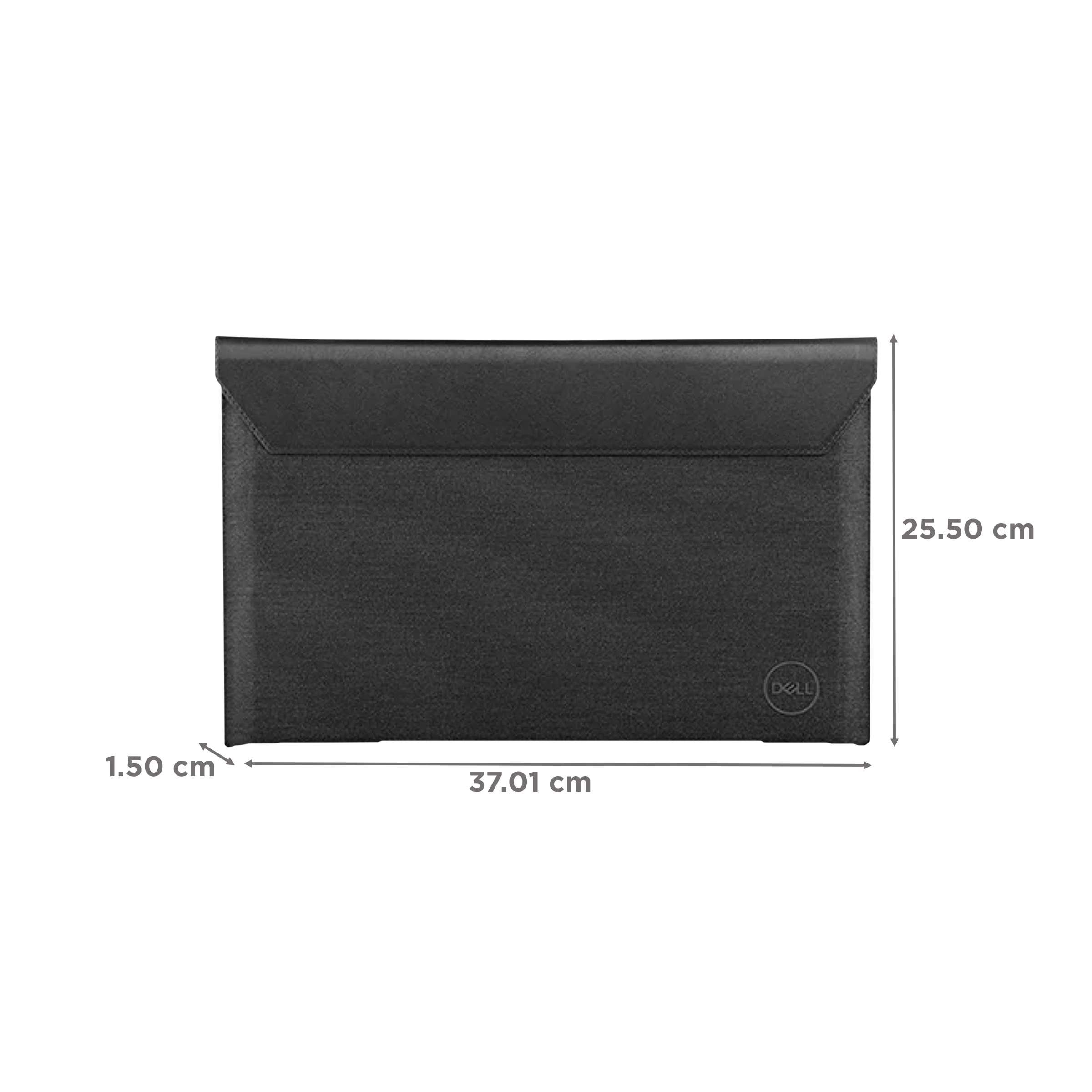 DELL Premier Leather Laptop Sleeve for 15 Inch Laptop (Water Resistant, Black)_2