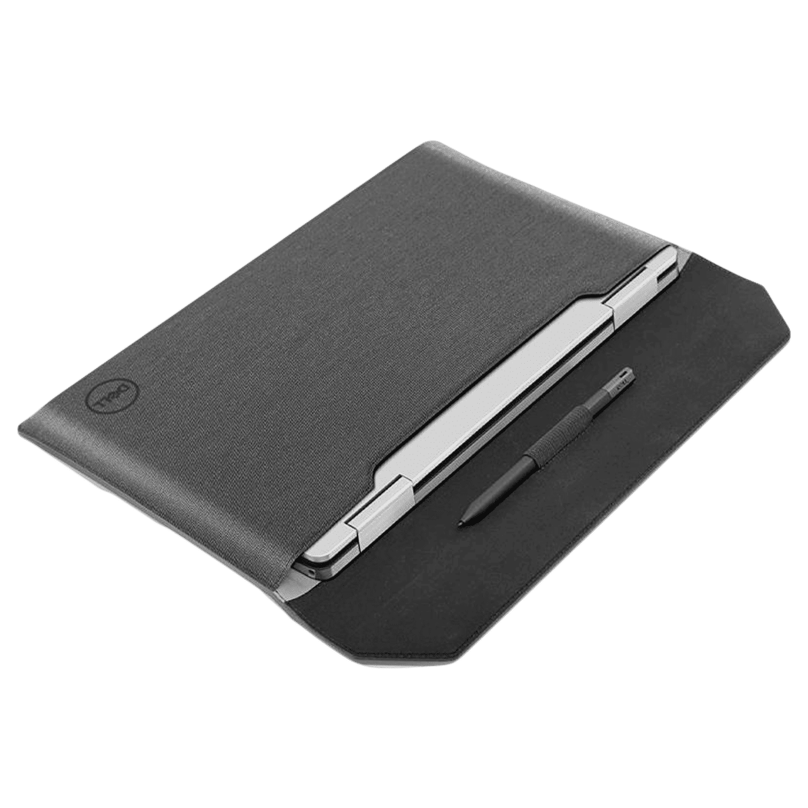 DELL Premier Leather Laptop Sleeve for 15 Inch Laptop (Water Resistant, Black)_5