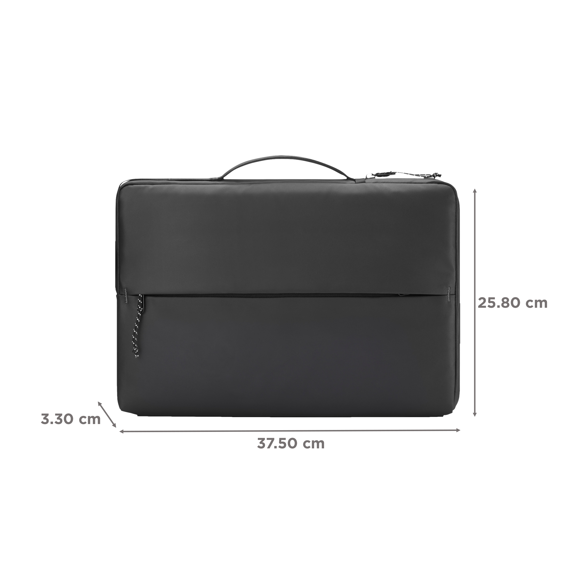 HP Polyester Laptop Sleeve for 15.6 Inch Laptop (Water Resistant, Black)_2