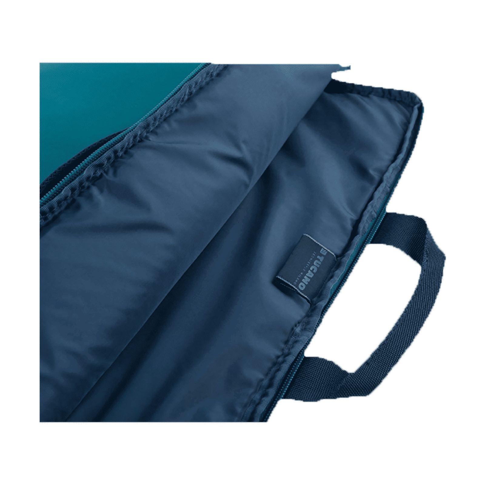 TUCANO Minilux Nylon Laptop Sleeve for 13, 14 & 15 Inch Laptop (Internal Anti-shock Padding, Blue) TUCANO Minilux Nylon Laptop Sleeve for 13, 14 & 15 Inch Laptop (Internal Anti-shock Padding, Blue)_4