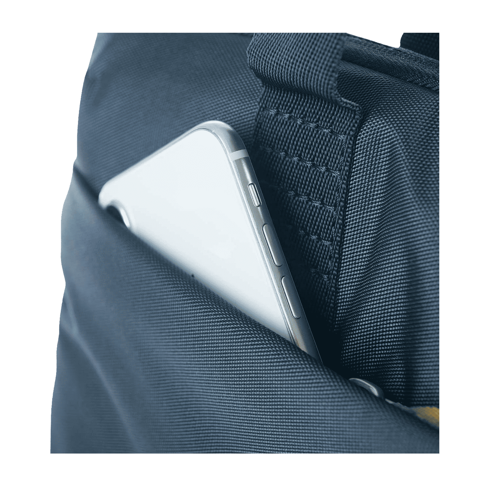 TUCANO Smilza Recycled Plastic, Neoprene Laptop Sleeve for 13 & 14 Inch Laptop (Super Slim, Blue)_6