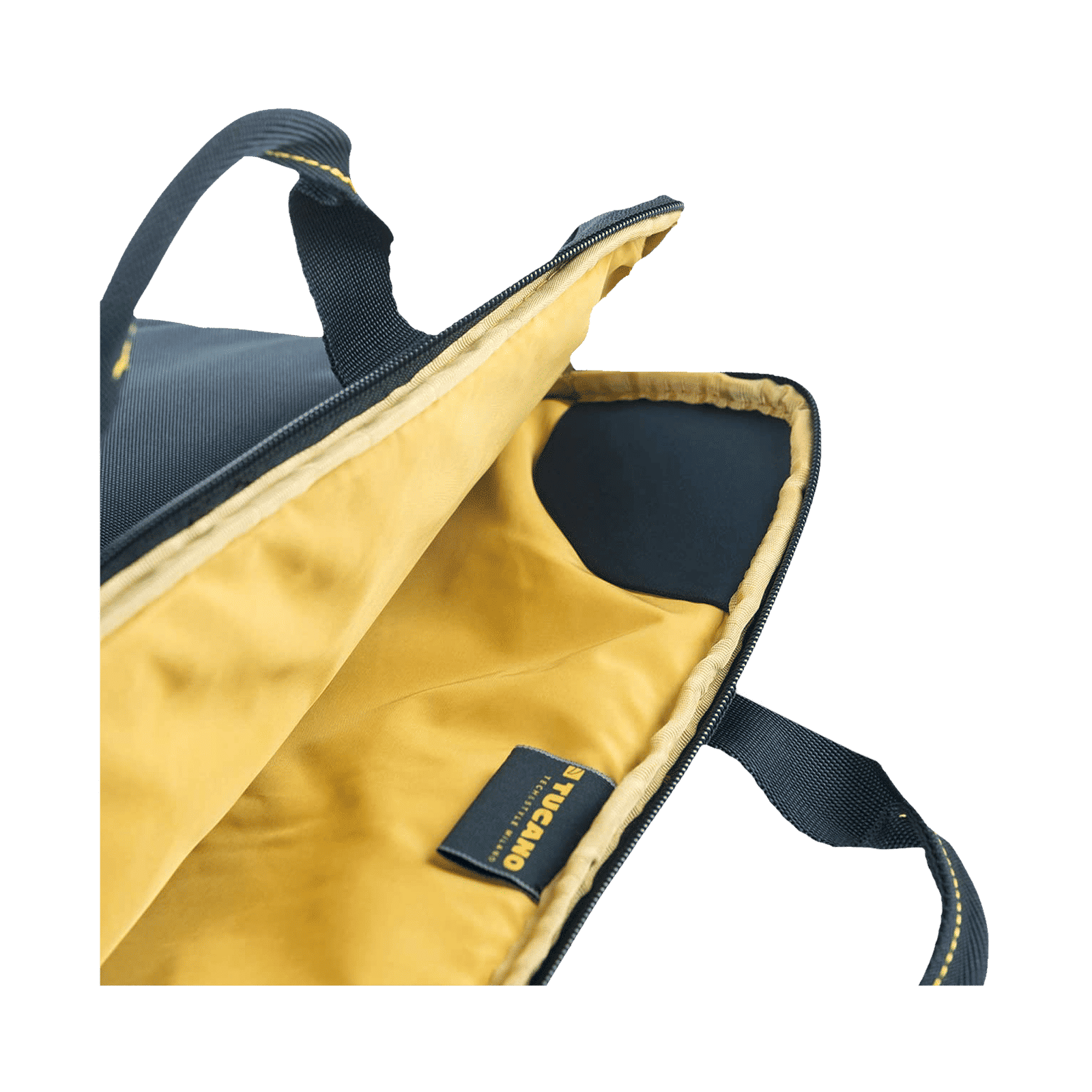 TUCANO Smilza Recycled Plastic, Neoprene Laptop Sleeve for 13 & 14 Inch Laptop (Super Slim, Blue)_9