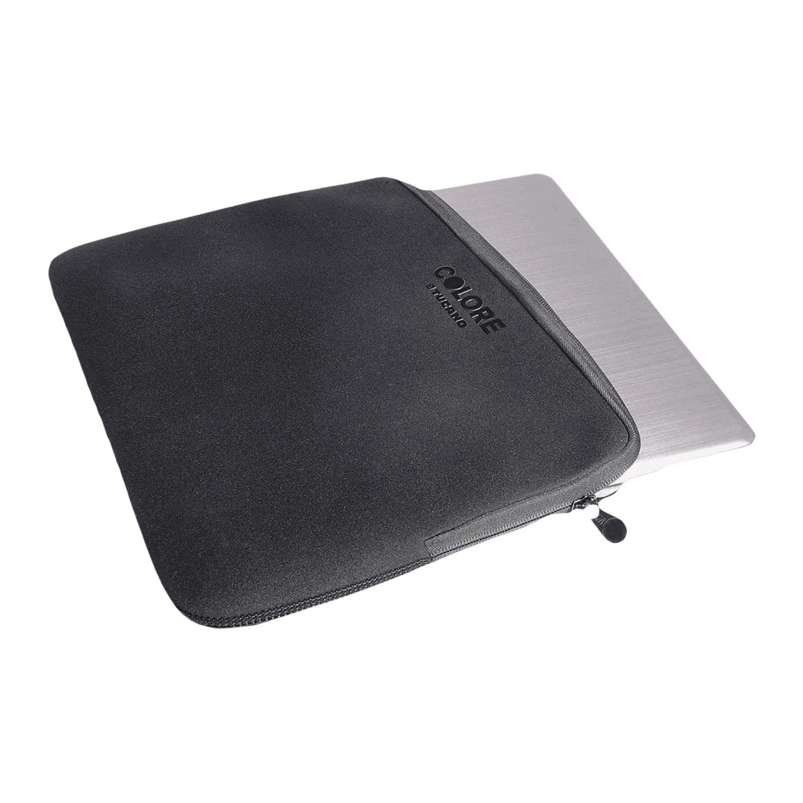 TUCANO Colore Neoprene Laptop Sleeve for 13 & 14 Inch Laptop (Anti-Slip System, Black)_9