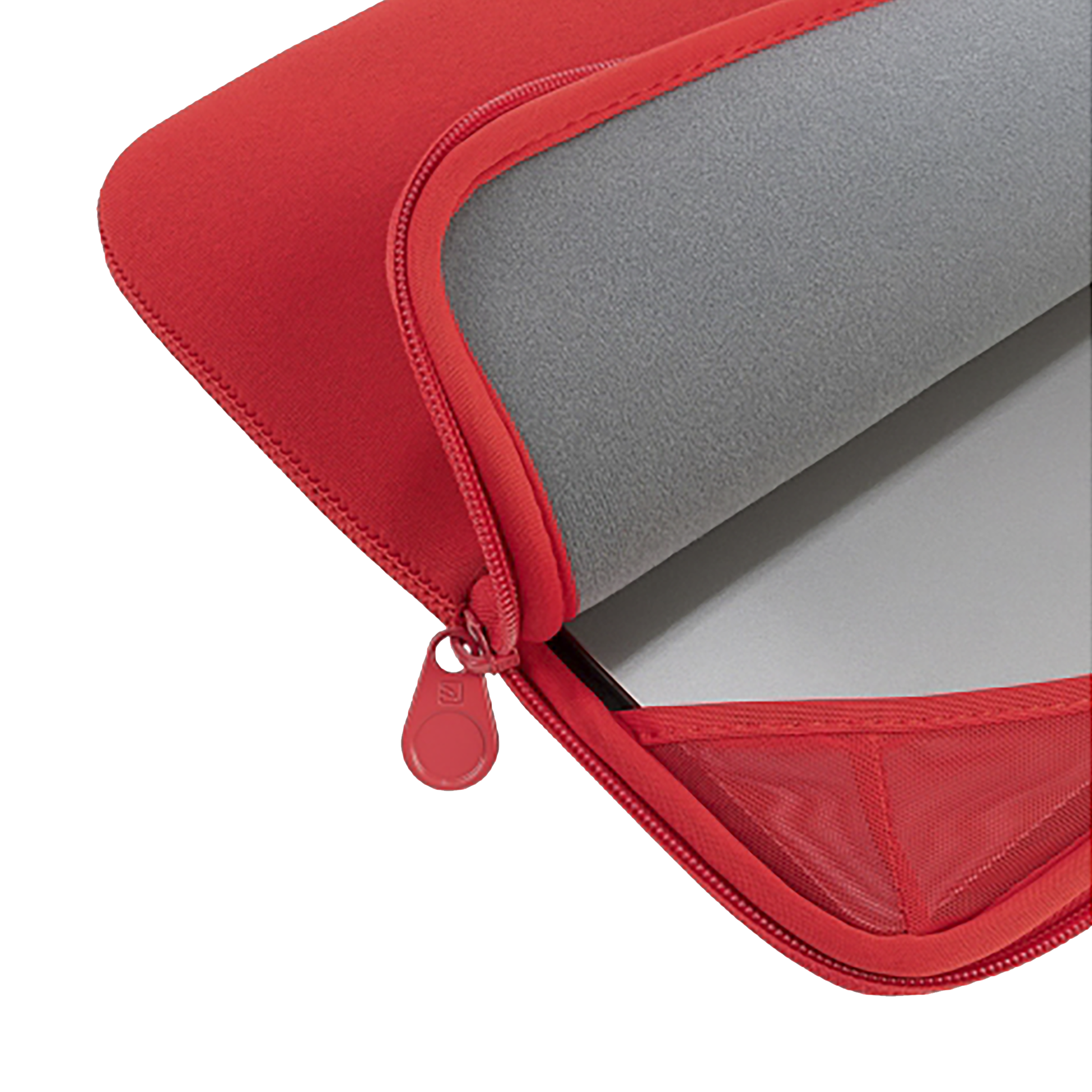 TUCANO Colore Neoprene Laptop Sleeve for 13 & 14 Inch Laptop (Anti-Slip System, Red)_4